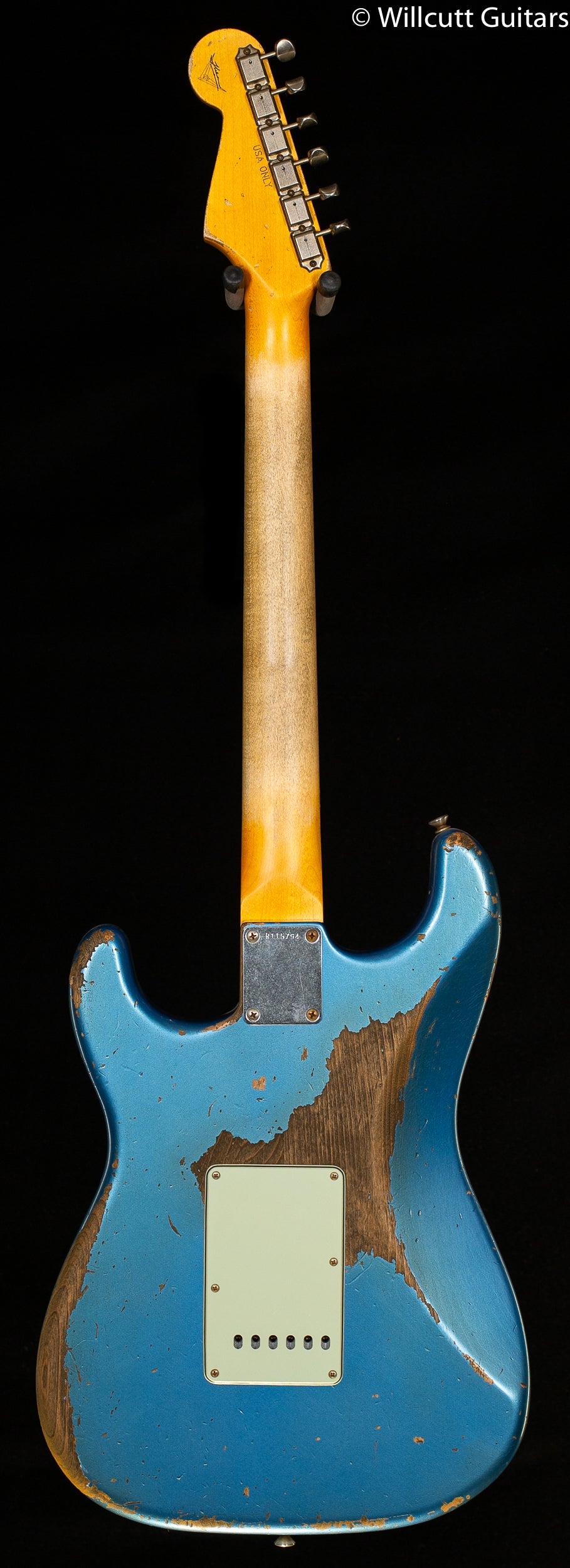 Fender Custom Shop Masterbuilt Ron Thorn 1962 Stratocaster Heavy Relic Lake Placid Blue (794)