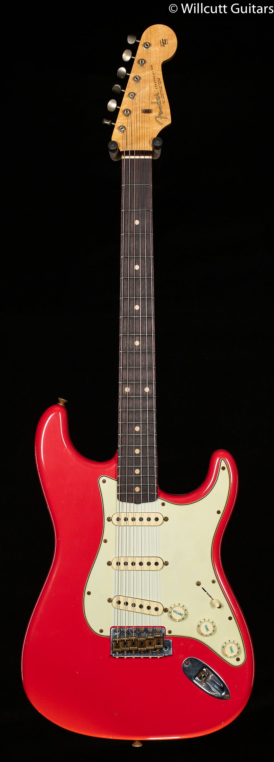 Fender Custom Shop Willcutt True '62 Stratocaster Journeyman Relic Fiesta Red '57 V