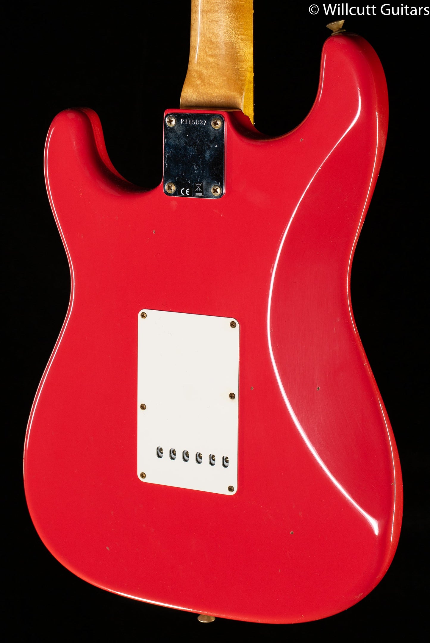 Fender Custom Shop Willcutt True '62 Stratocaster Journeyman Relic Fiesta Red '57 V