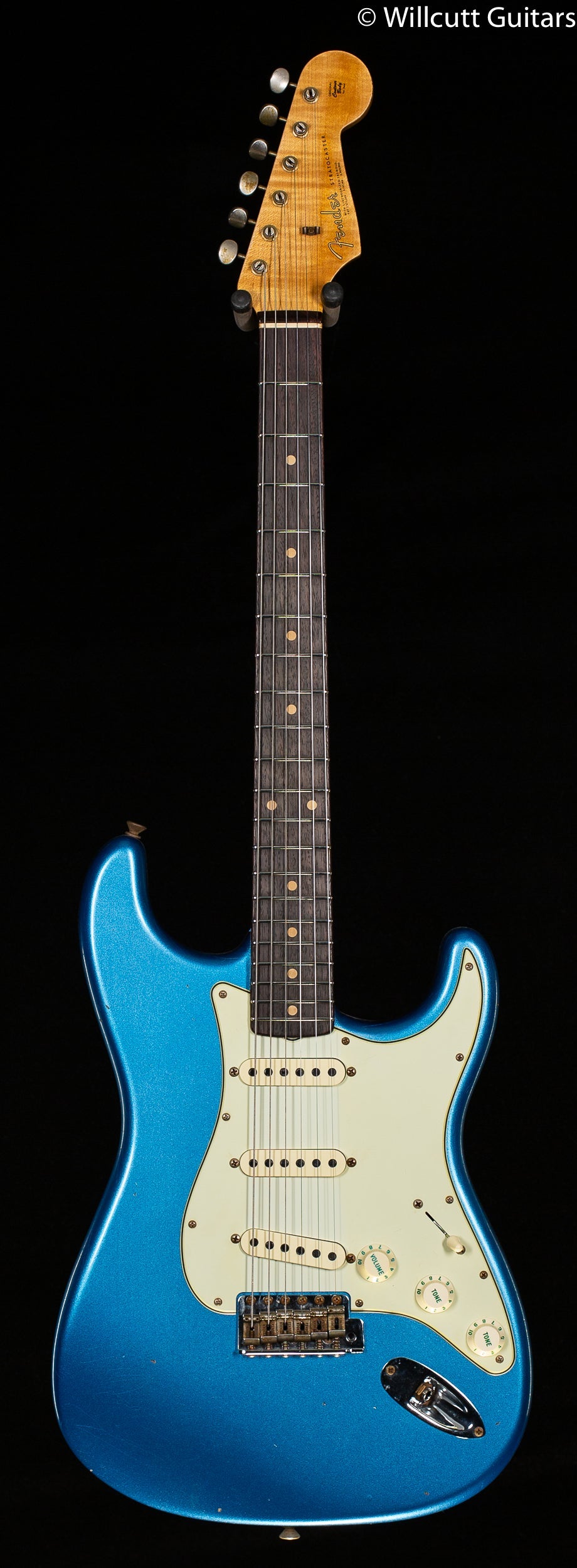 Fender Custom Shop Willcutt True '62 Stratocaster Journeyman Relic Lake Placid Blue Large C