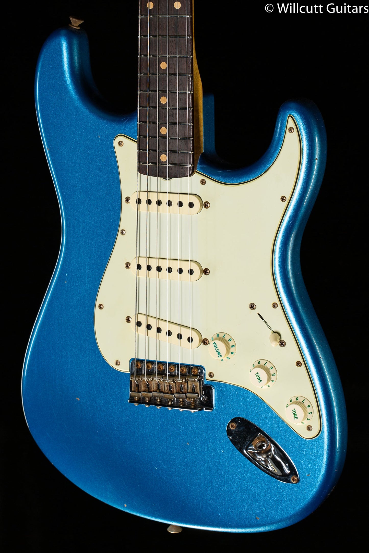 Fender Custom Shop Willcutt True '62 Stratocaster Journeyman Relic Lake Placid Blue Large C