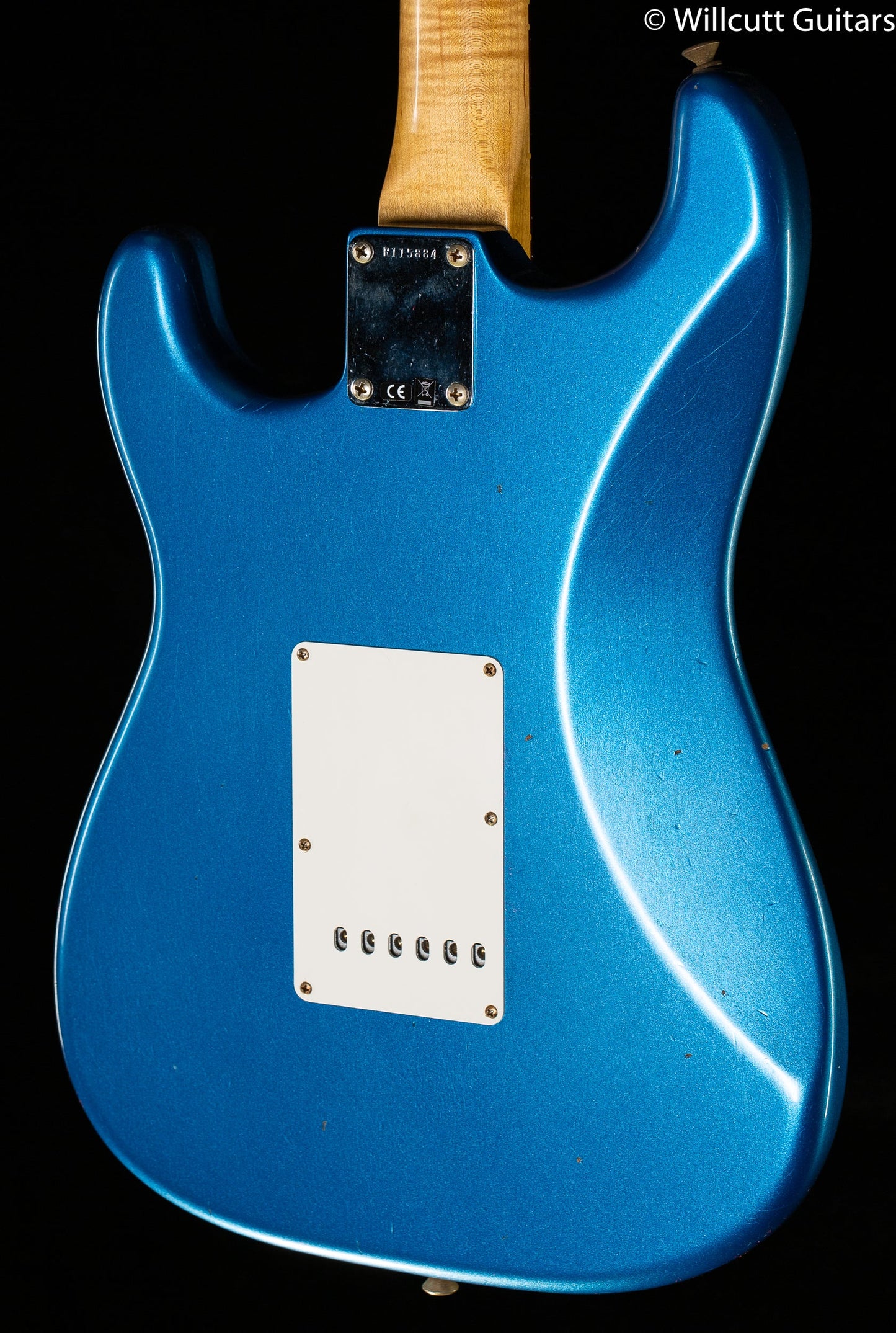 Fender Custom Shop Willcutt True '62 Stratocaster Journeyman Relic Lake Placid Blue Large C