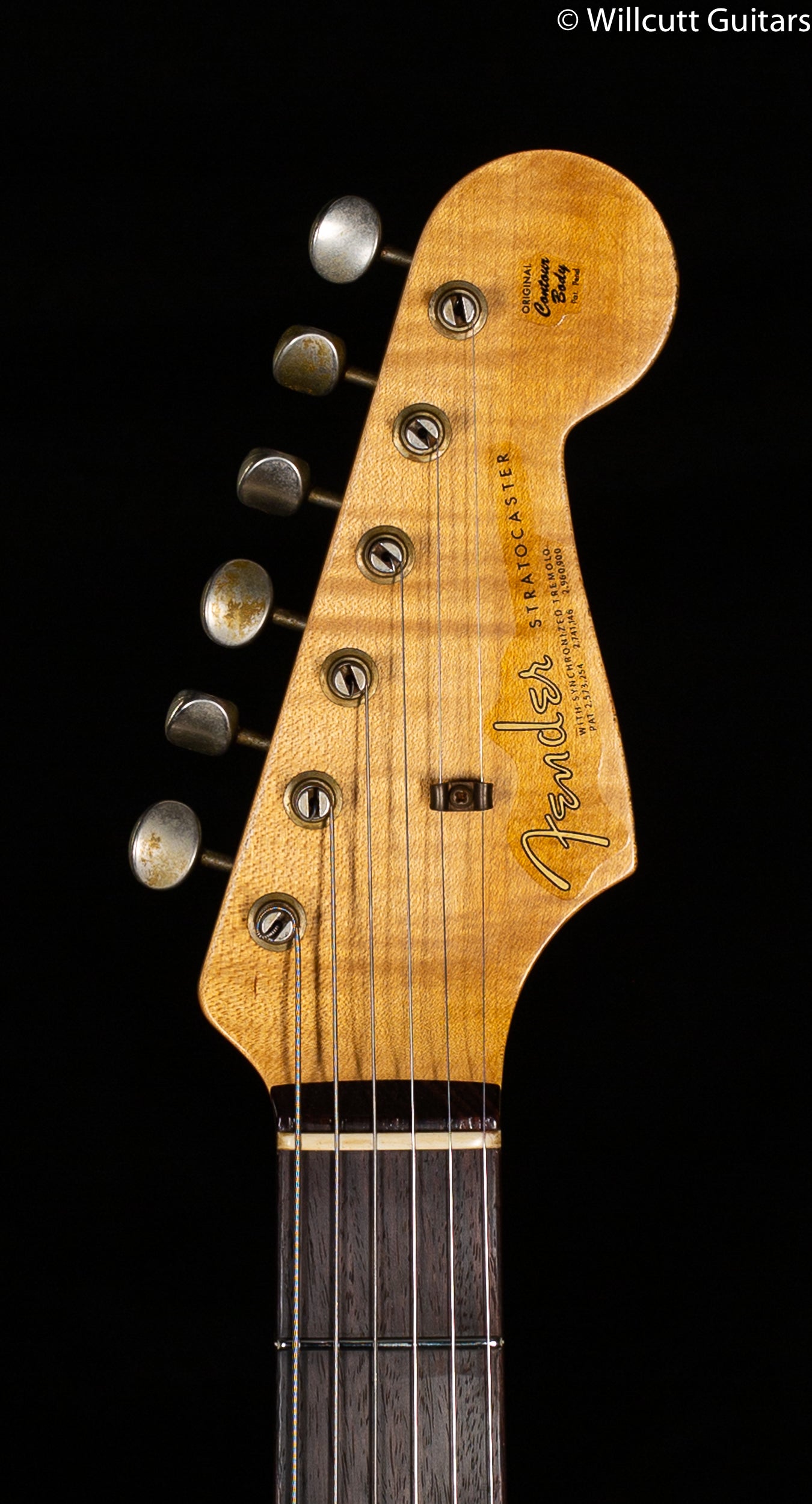 Fender Custom Shop Willcutt True '62 Stratocaster Journeyman Relic Lake Placid Blue Large C