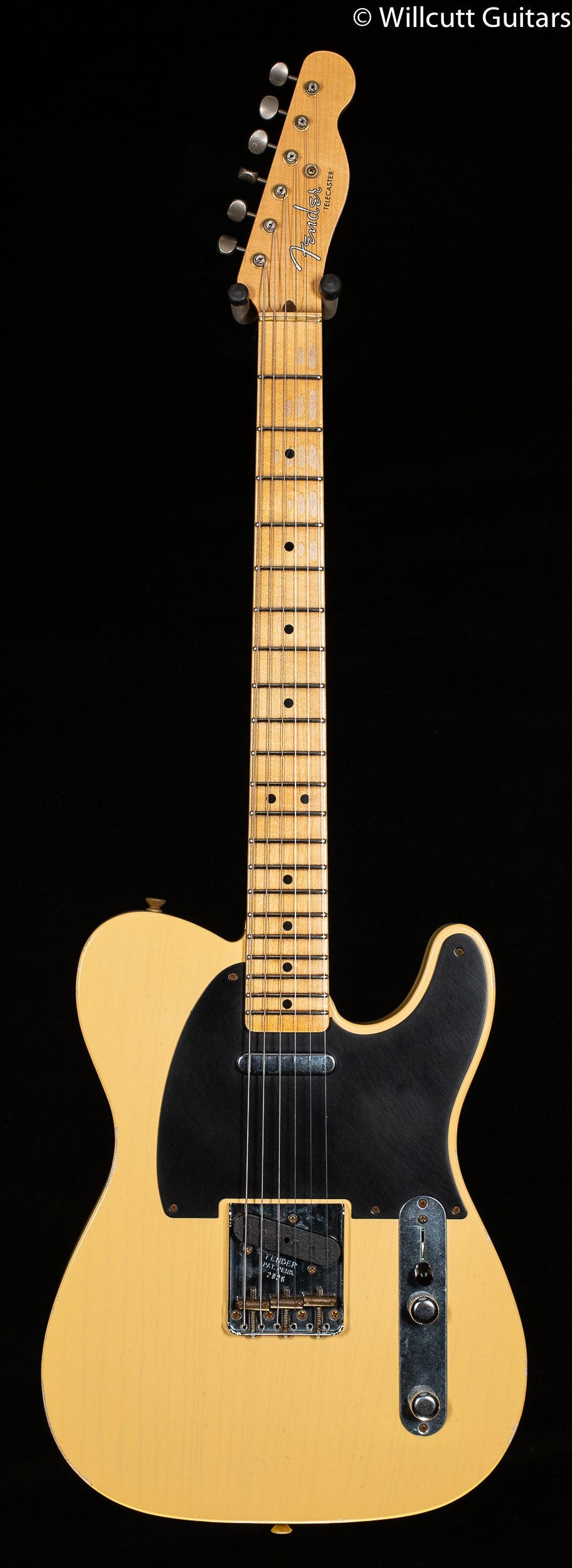 Fender Custom Shop 4/54 Blackguard Tele Blonde Willcutt Limited 57 Soft "V"