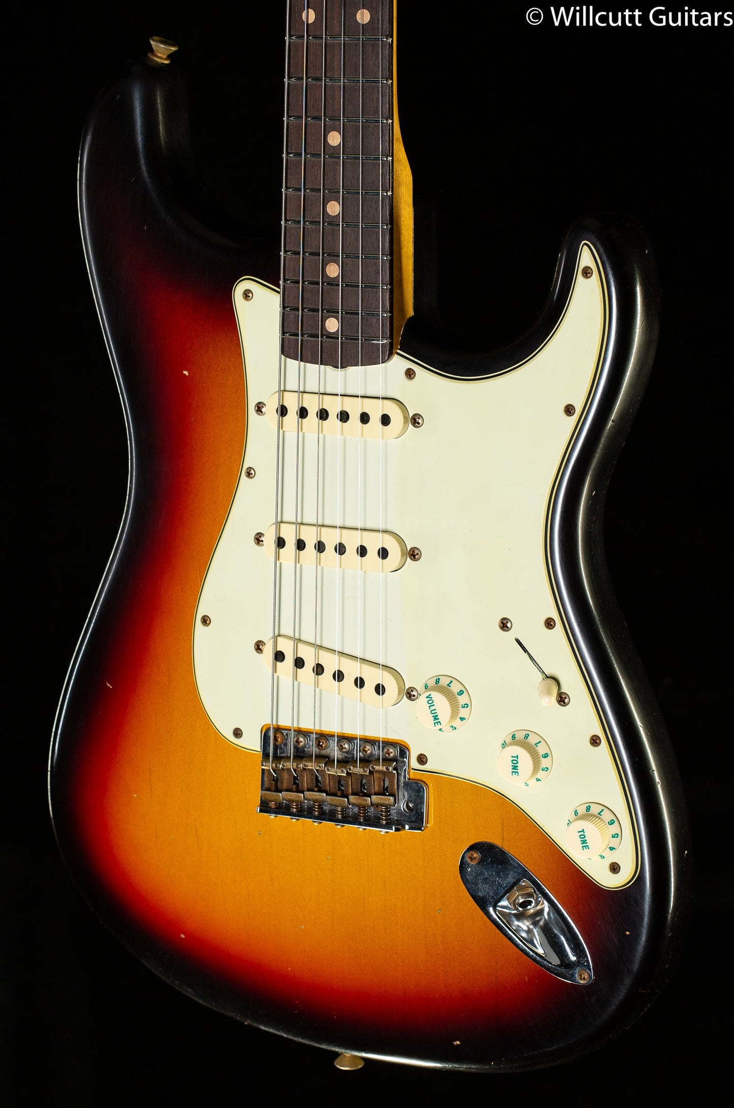 Fender Custom Shop Willcutt True '62 Stratocaster Journeyman Relic 3-Color Sunburst Large C