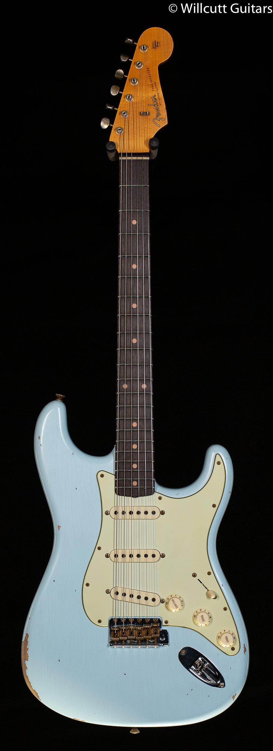 Fender Custom Shop "The 63" 1963 Stratocaster Relic Sonic Blue 60C