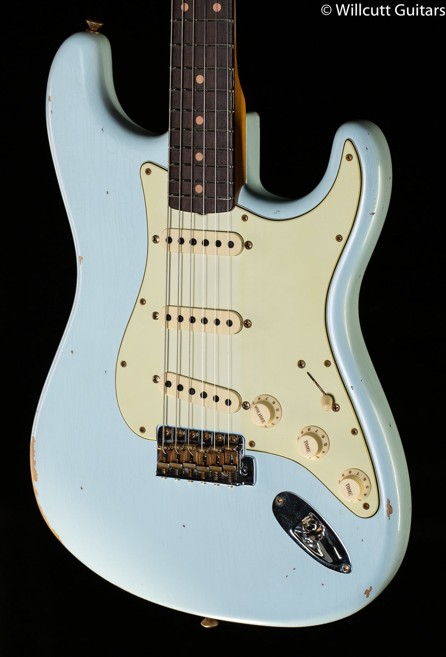 Fender Custom Shop "The 63" 1963 Stratocaster Relic Sonic Blue 60C