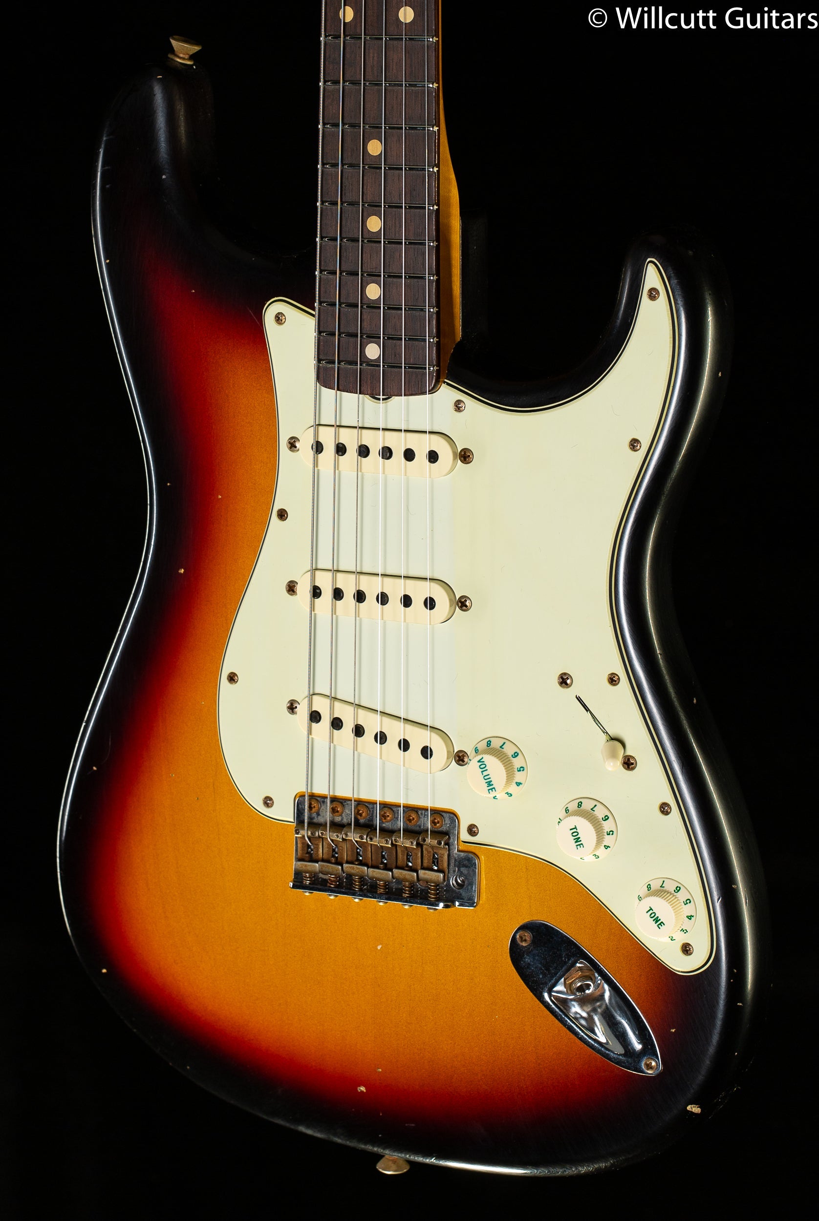 Fender Custom Shop Willcutt True '62 Stratocaster Journeyman Relic 3-Color Sunburst 60 C
