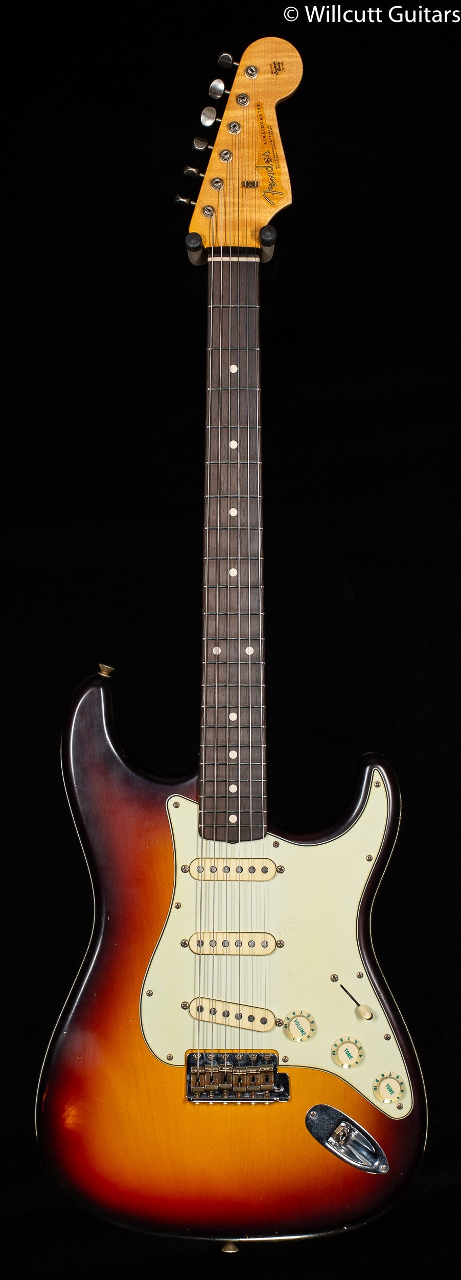 Fender Custom Shop WILLCUTT TRUE '62 STRAT Journeyman Relic 59C 3-Color Sunburst Masterbuilt Greg Fessler