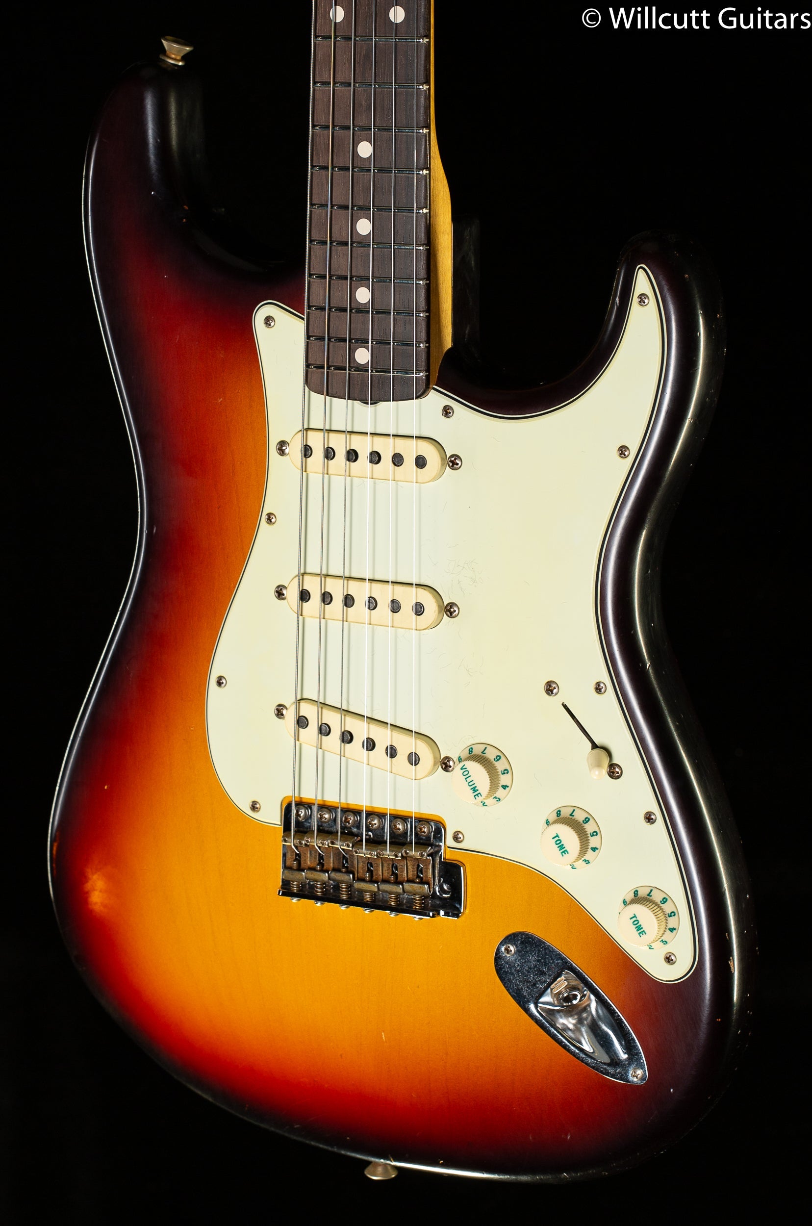 Fender Custom Shop WILLCUTT TRUE '62 STRAT Journeyman Relic 59C 3-Color Sunburst Masterbuilt Greg Fessler