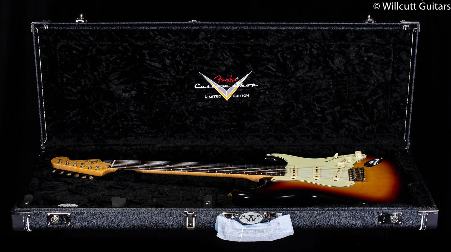 Fender Custom Shop Willcutt True '62 Stratocaster Journeyman Relic 3-Tone Sunburst Large C