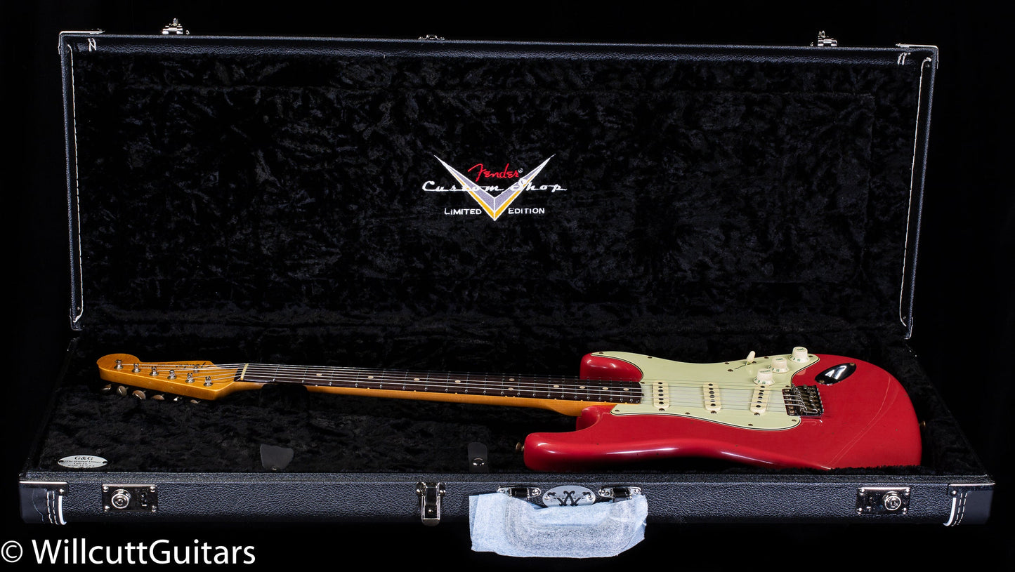 Fender Custom Shop Willcutt True '62 Stratocaster Journeyman Relic Fiesta Red '59 C