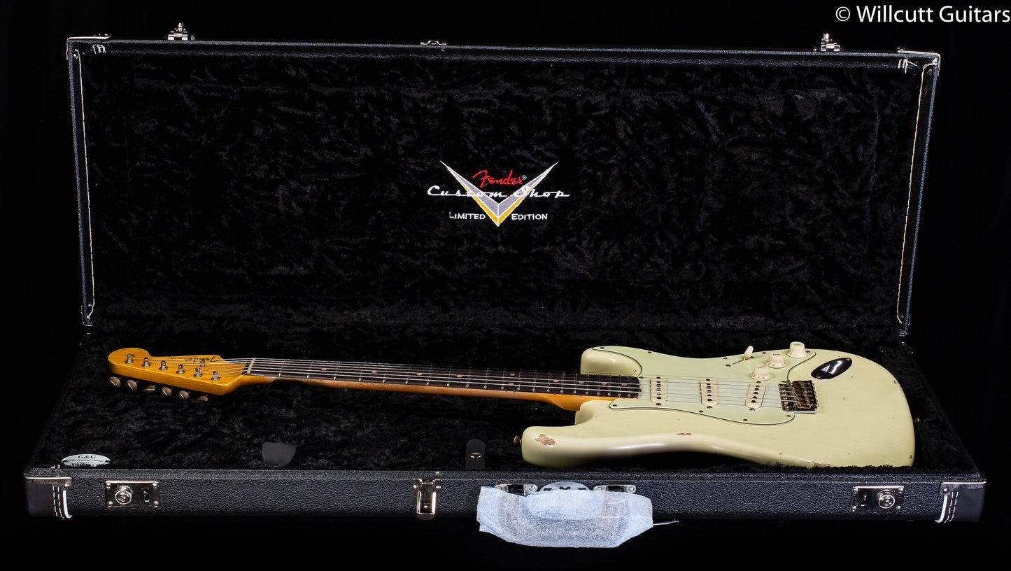 Fender Custom Shop "The 63" 1963 Stratocaster Relic Vintage White 60 C