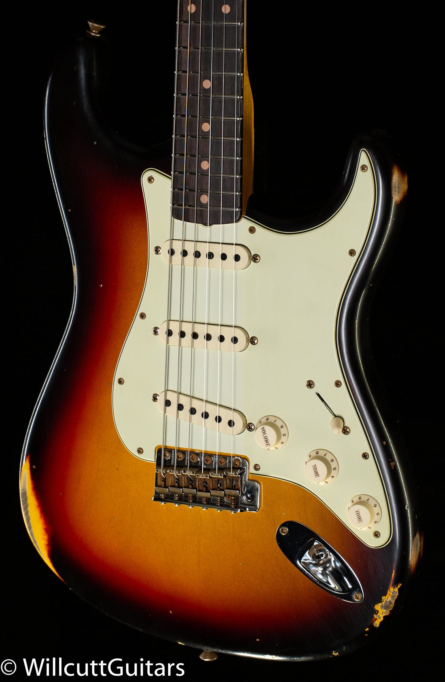 Fender Custom Shop "The 63" 1963 Stratocaster Relic 3-Tone Sunburst 65 C
