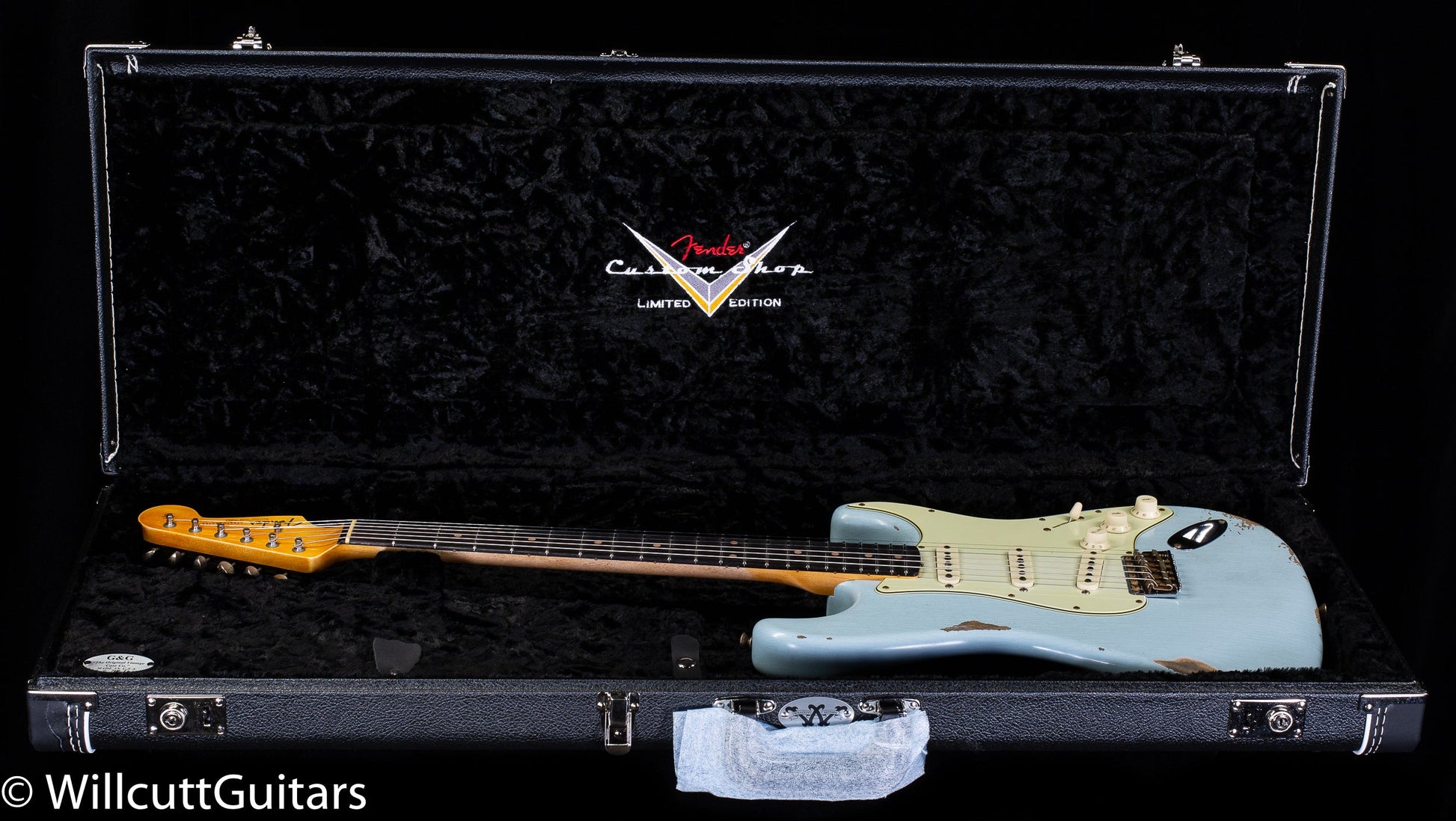 Fender Custom Shop "The 63" 1963 Stratocaster Relic Sonic Blue Large C
