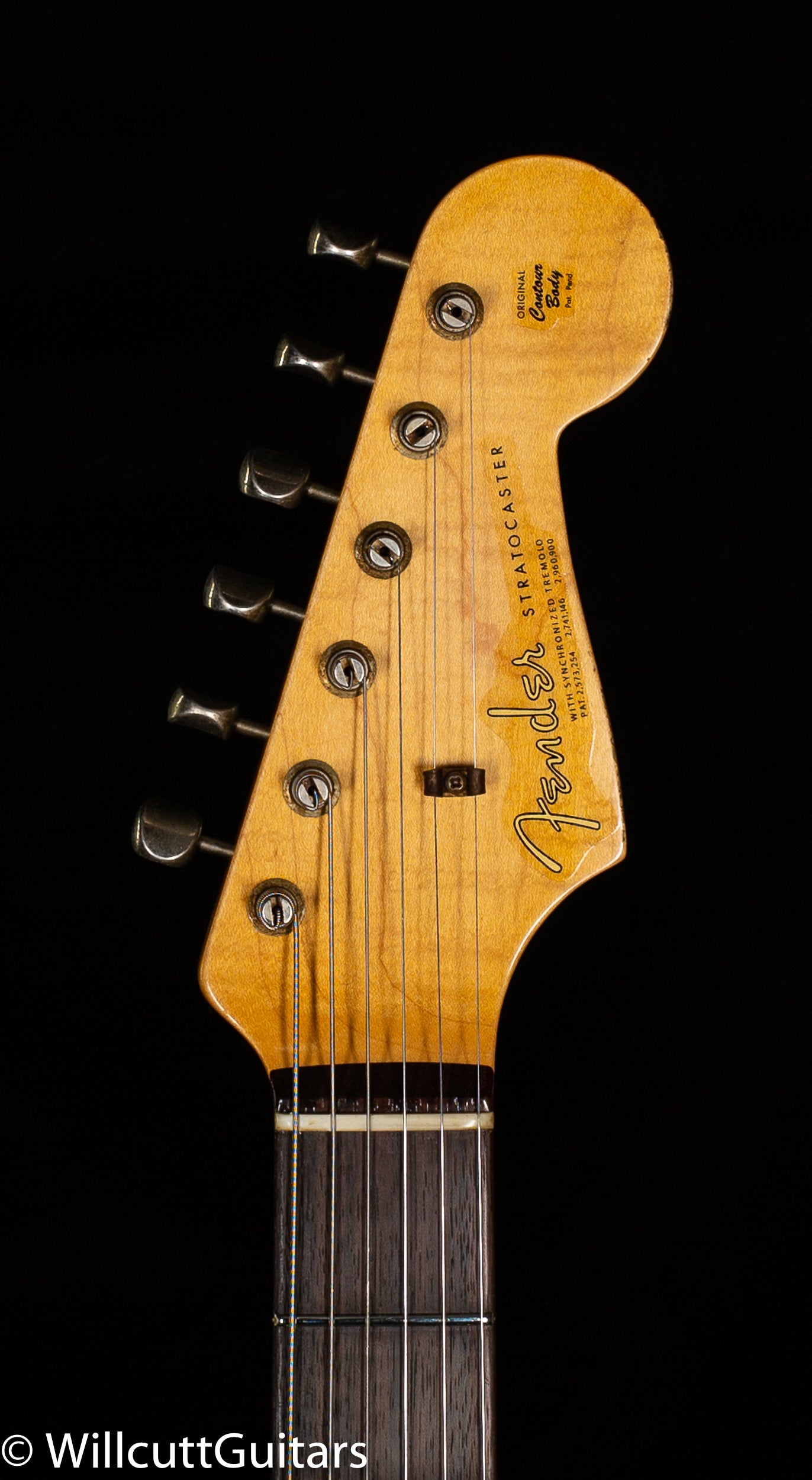 Fender Custom Shop Willcutt True '62 Stratocaster Journeyman Relic Black Large C