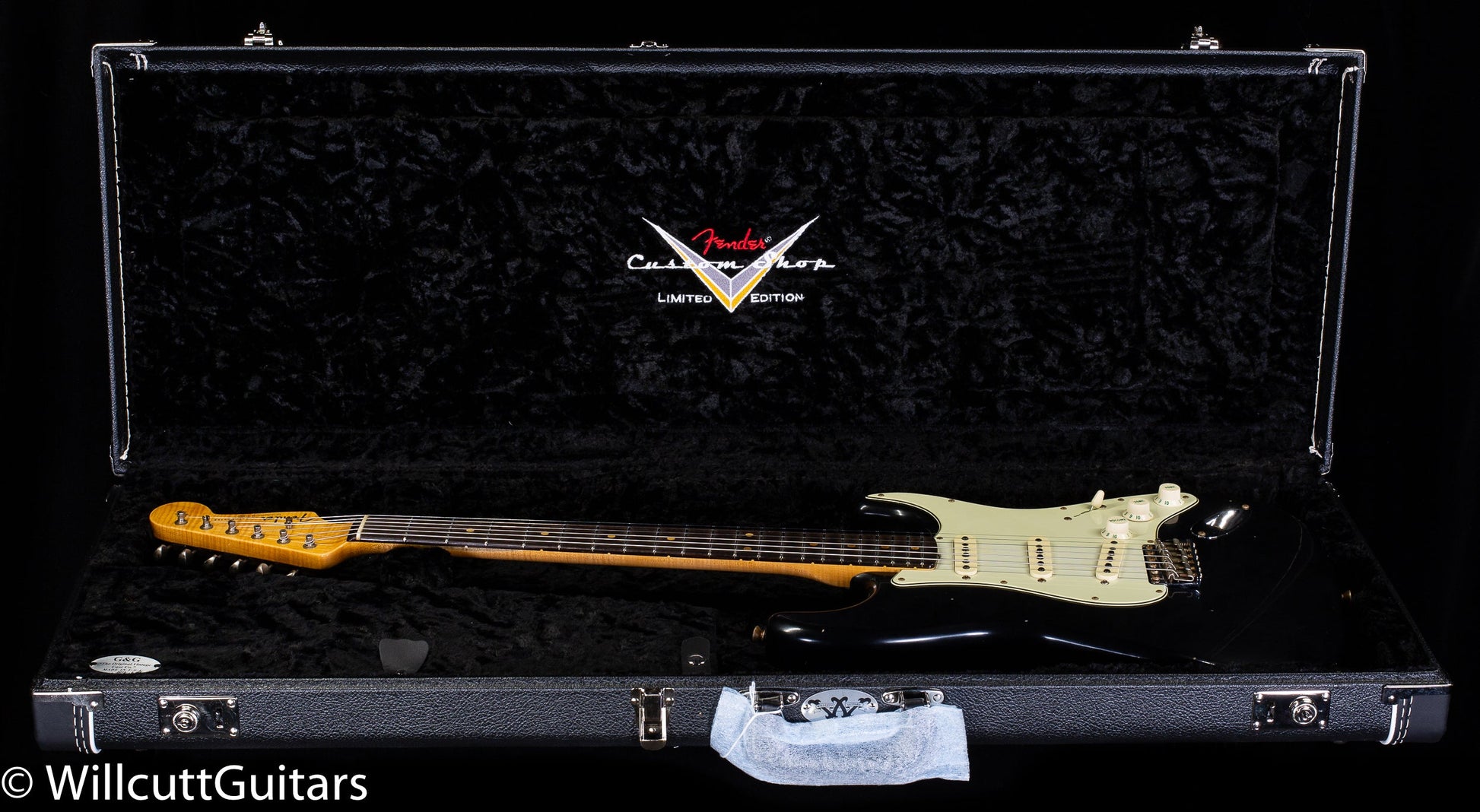 Fender Custom Shop Willcutt True '62 Stratocaster Journeyman Relic Black Large C