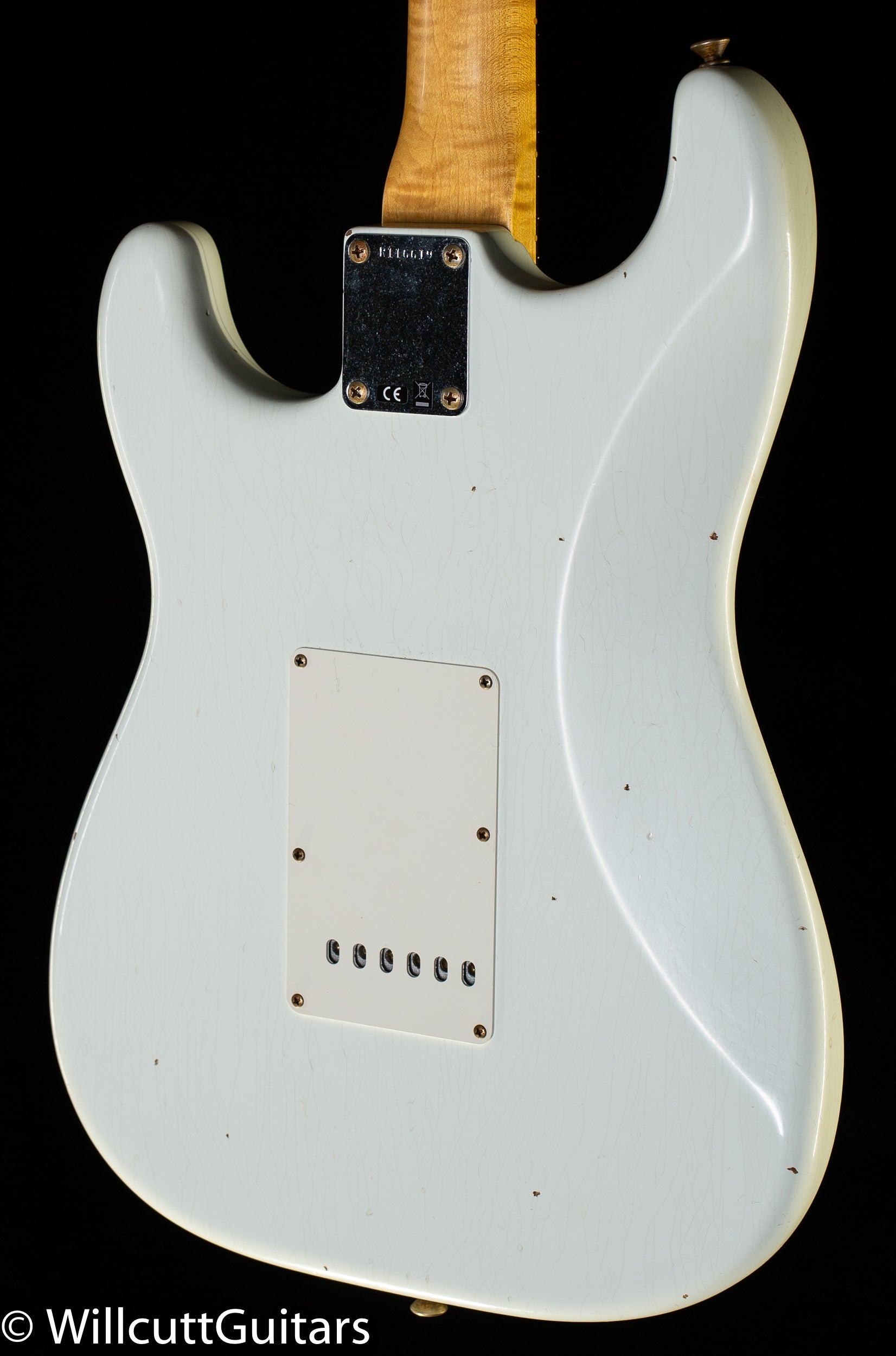 Fender Custom Shop Willcutt True '62 Stratocaster Journeyman Relic Olympic White 60s Oval C
