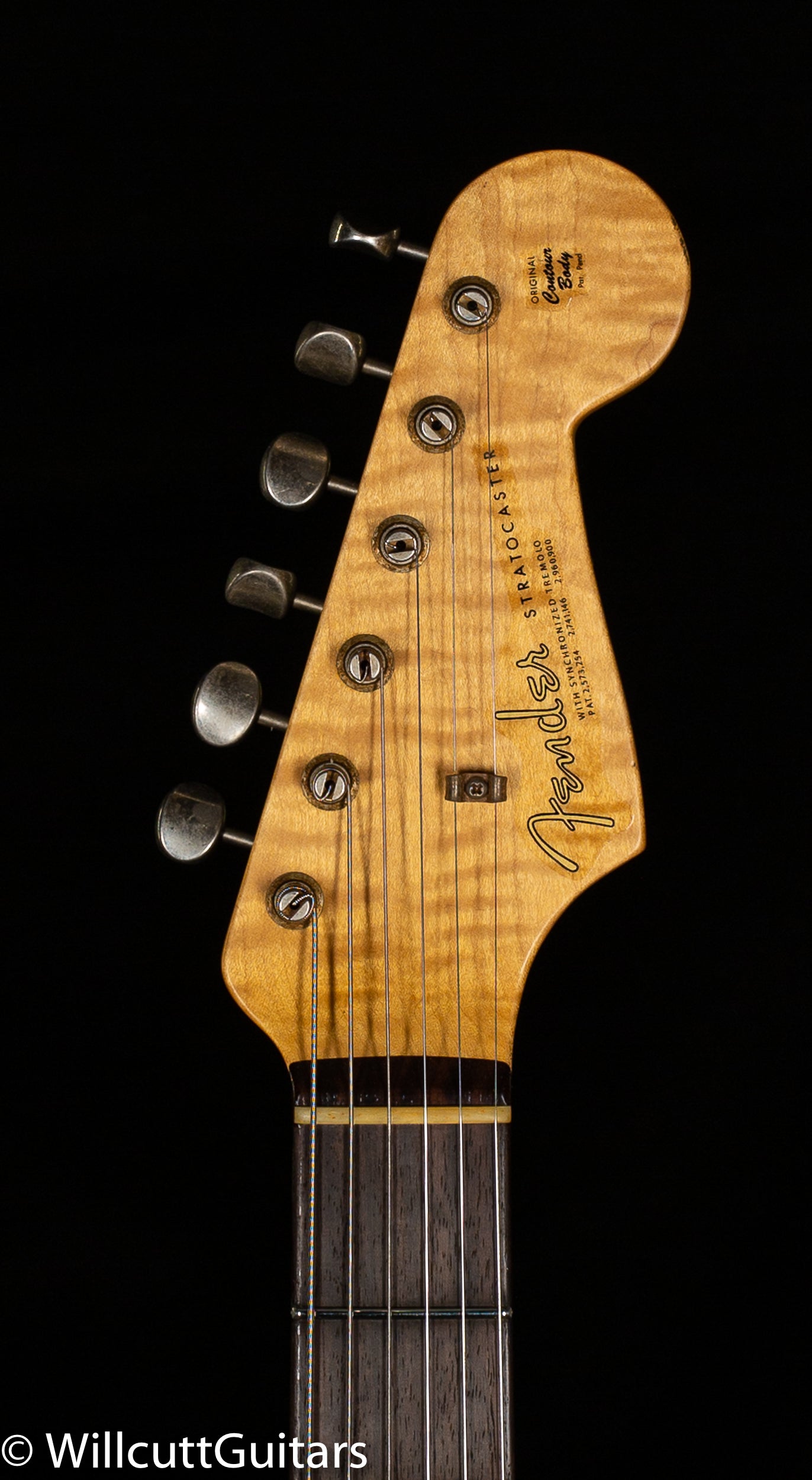 Fender Custom Shop Willcutt True '62 Stratocaster Journeyman Relic Olympic White 60s Oval C