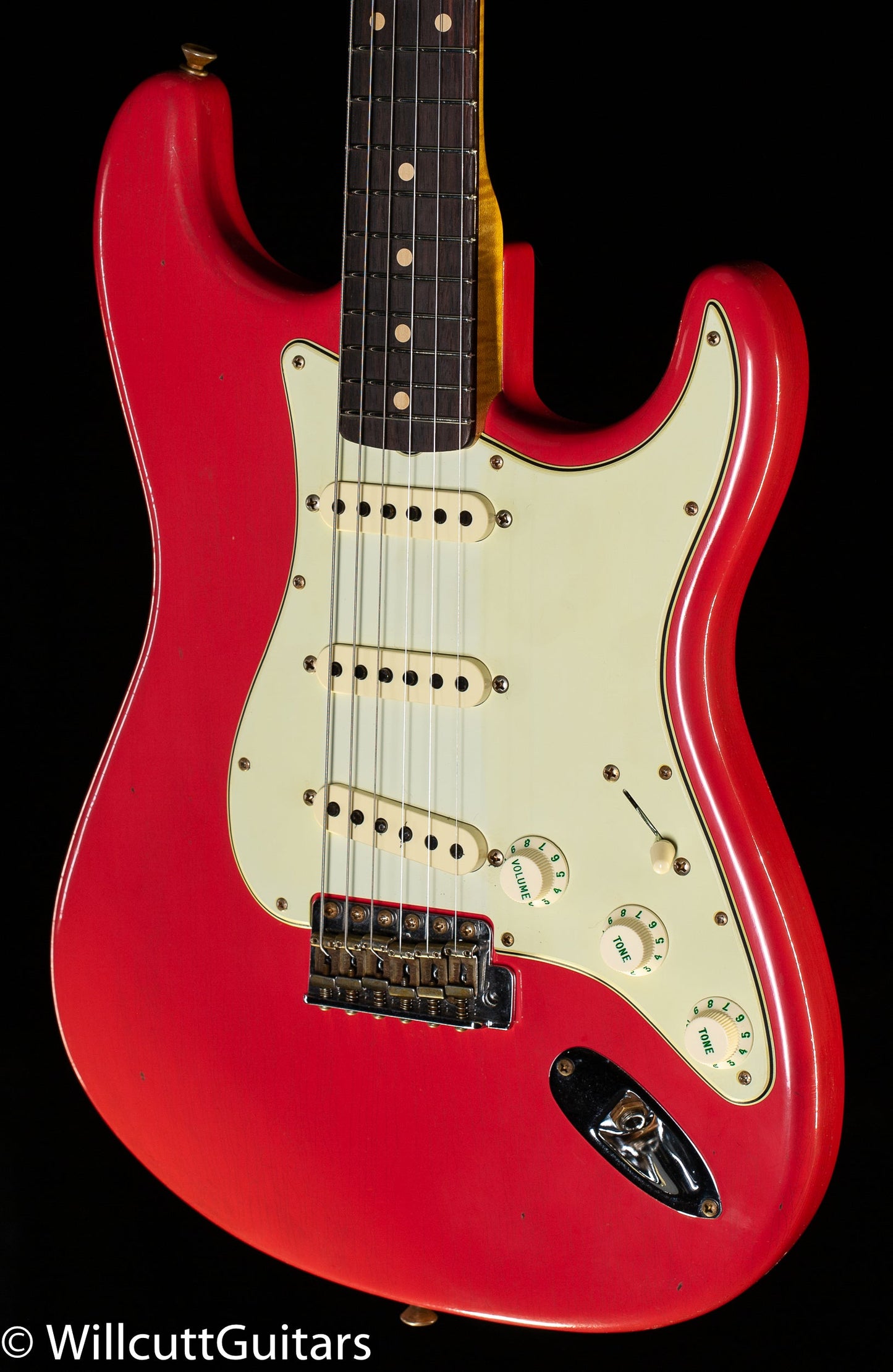 Fender Custom Shop Willcutt True '62 Stratocaster Journeyman Relic Fiesta Red '59 C