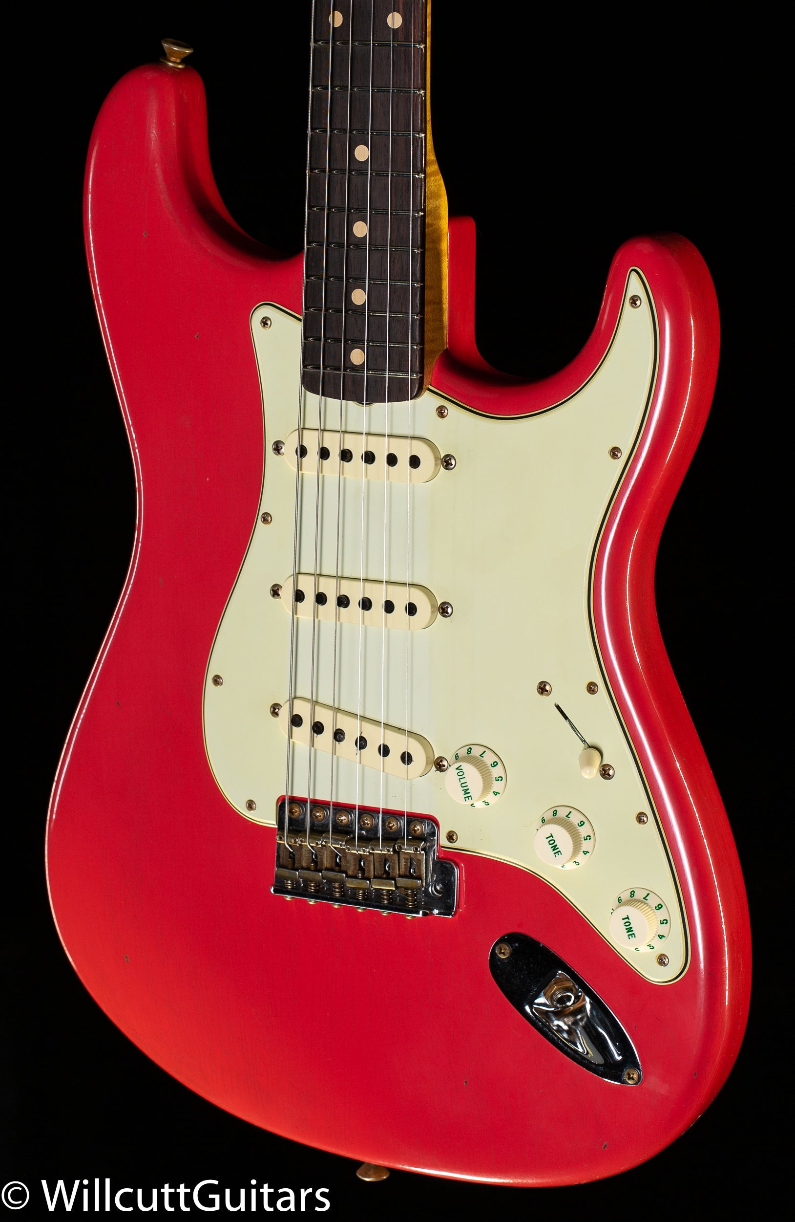 Fender Custom Shop Willcutt True '62 Stratocaster Journeyman Relic Fiesta Red '59 C