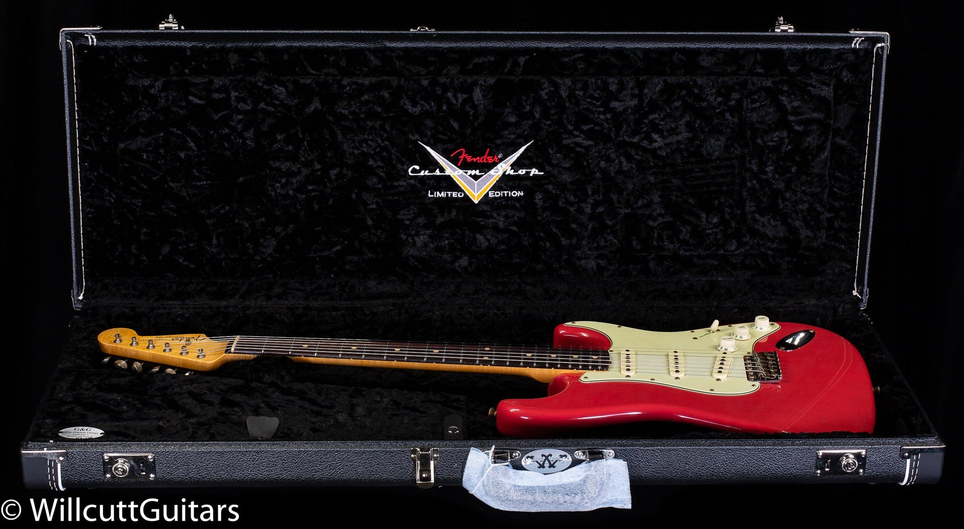 Fender Custom Shop Willcutt True '62 Stratocaster Journeyman Relic Fiesta Red '59 C