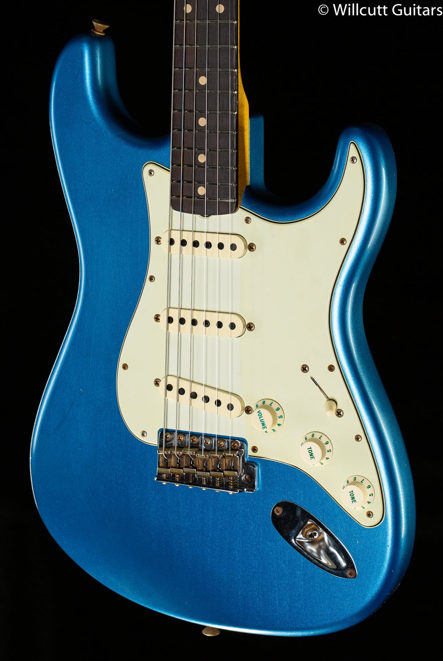 Fender Custom Shop Willcutt True '62 Stratocaster Journeyman Relic Lake Placid Blue Josephina Handwound '59 C