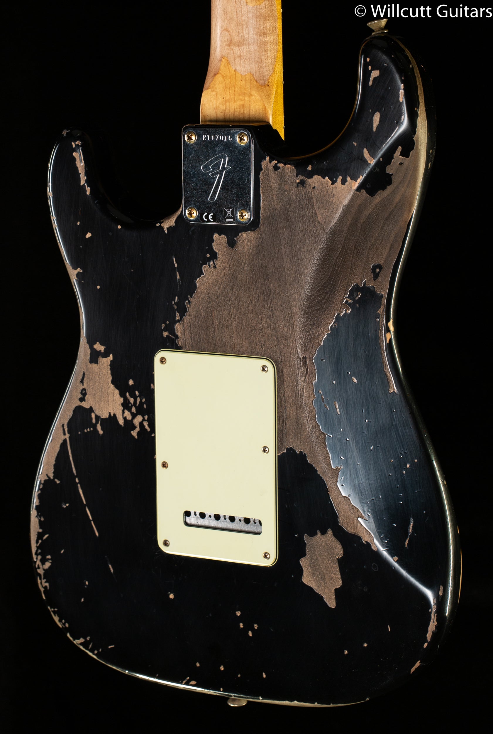 Fender Custom Shop Michael Landau Signature 1968 Relic Stratocaster Round-Laminated Rosewood Black (016)