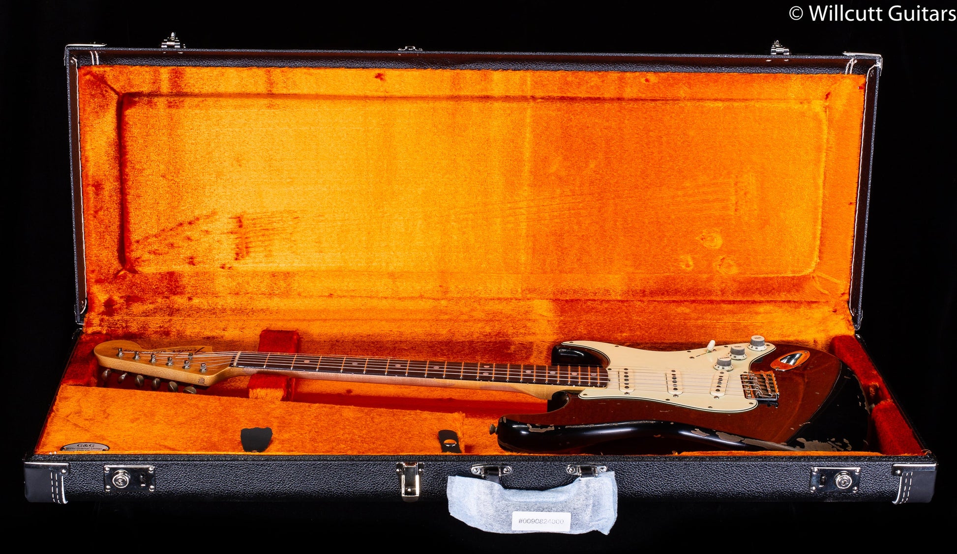 Fender Custom Shop Michael Landau Signature 1968 Relic Stratocaster Round-Laminated Rosewood Black (016)