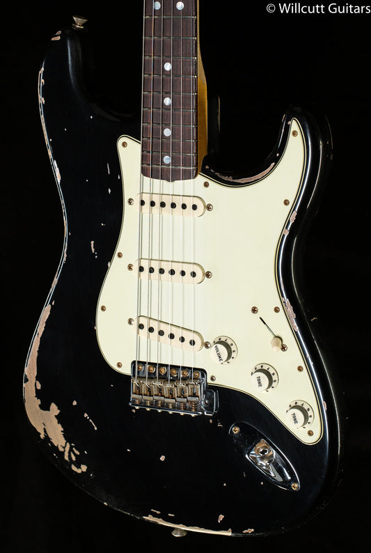 Fender Custom Shop Michael Landau Signature 1968 Relic Stratocaster Round-Laminated Rosewood Black (234)
