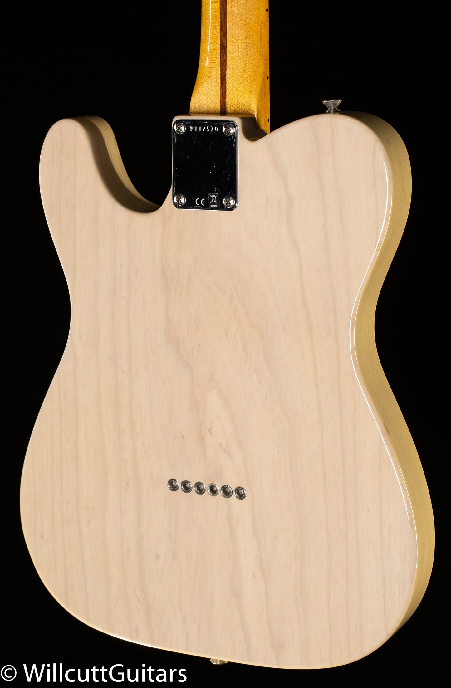 Fender Custom Shop Vintage Custom 1958 Top-Load Telecaster NOS Aged White Blonde (570)