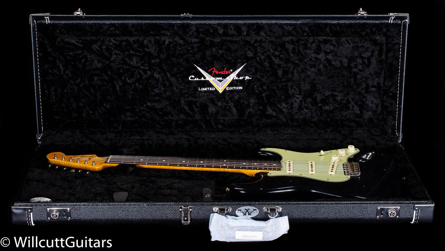 Fender Custom Shop Willcutt True '62 Stratocaster Journeyman Relic Black 59 C (667)