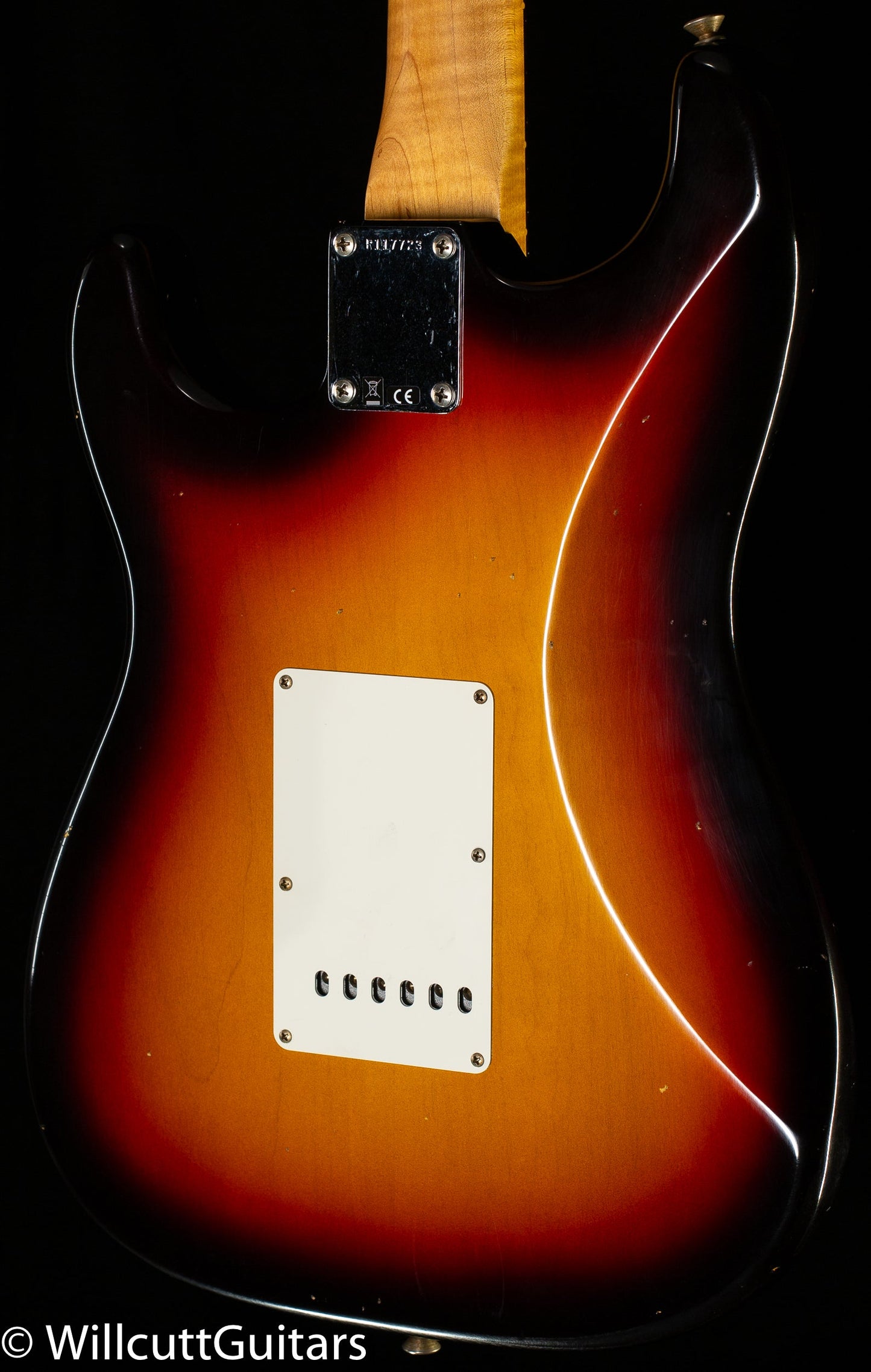 Fender Custom Shop Willcutt True '62 Stratocaster Journeyman Relic 3-Tone Sunburst 60s Oval C (723)