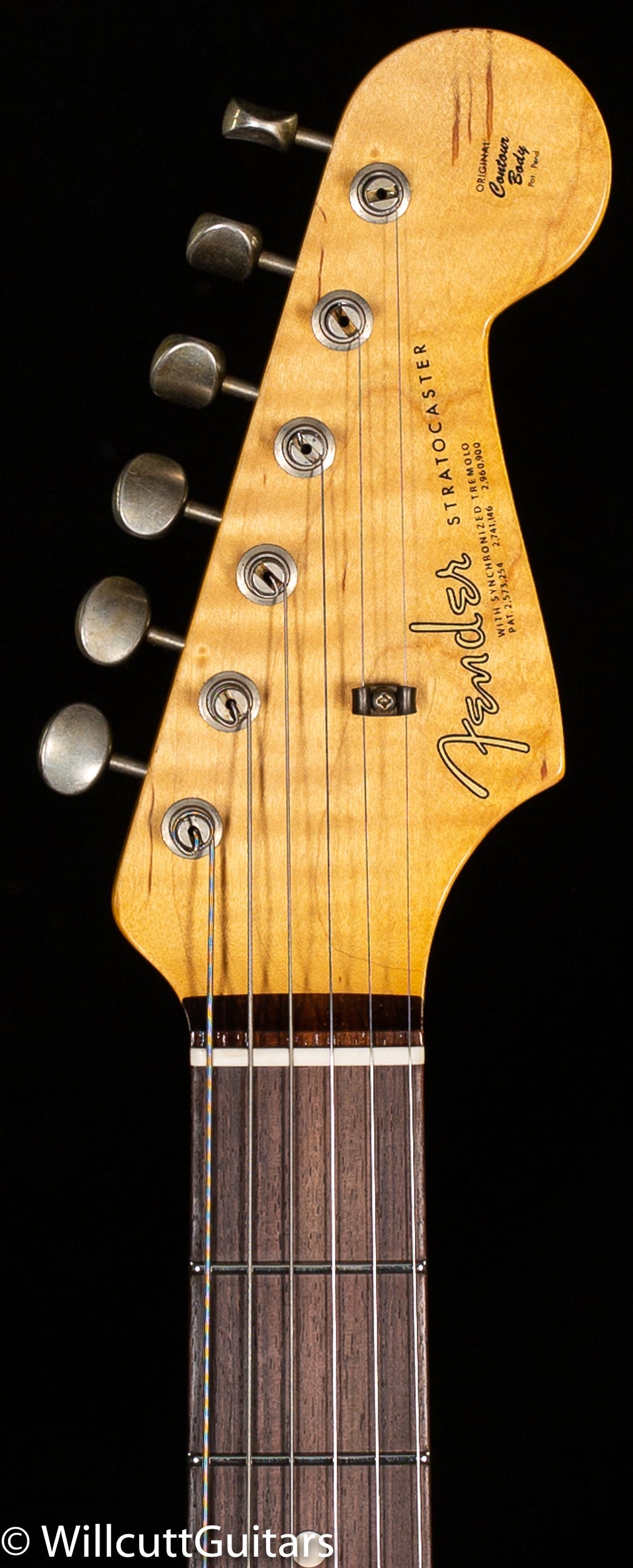 Fender Custom Shop Willcutt True '62 Stratocaster Journeyman Relic 3-Tone Sunburst 60s Oval C (723)