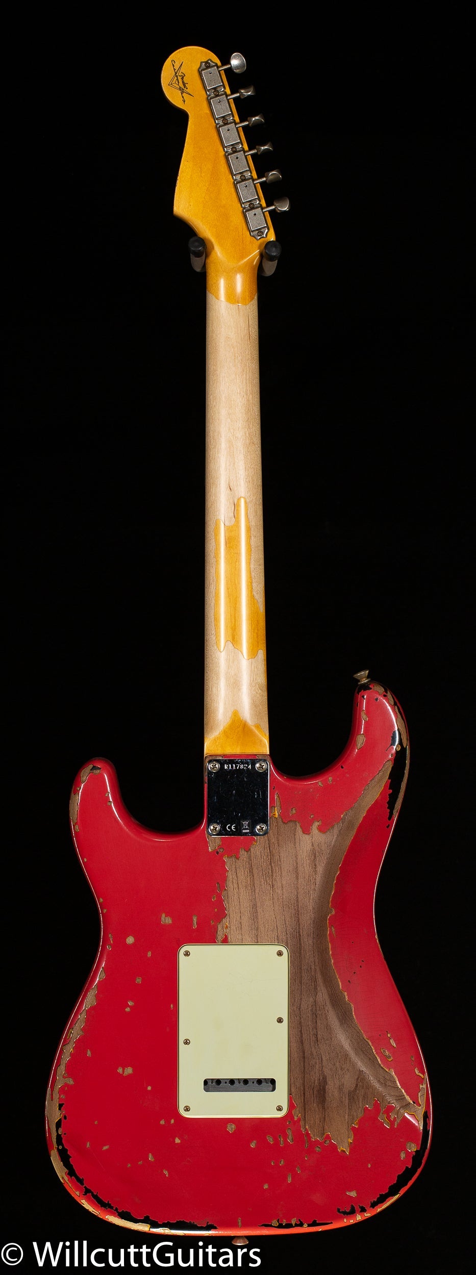Fender Custom Shop Michael Landau Signature 1963 Stratocaster Round-Laminated Rosewood Fiesta Red over 3-Color Sunburst (824)