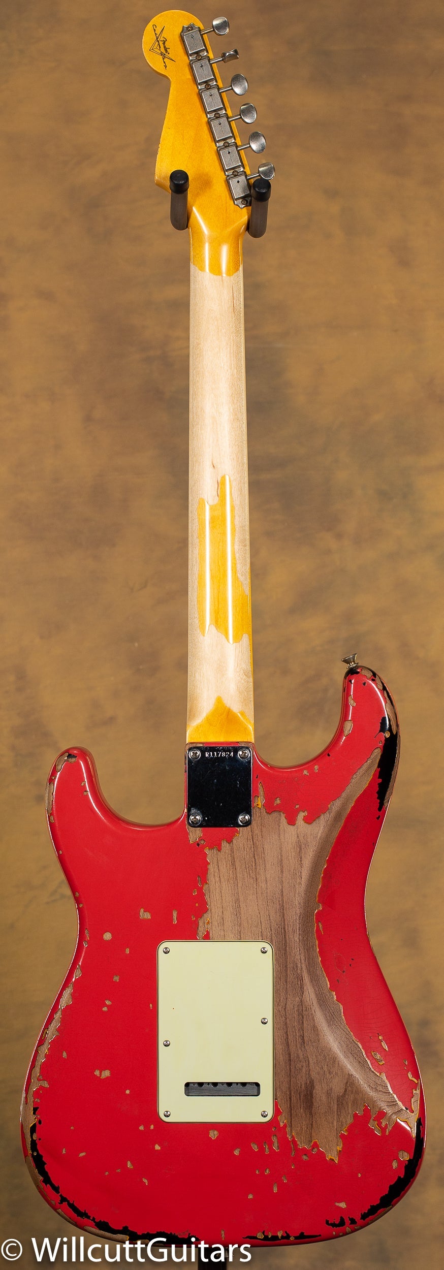 Fender Custom Shop Michael Landau Signature 1963 Stratocaster Round-Laminated Rosewood Fiesta Red over 3-Color Sunburst