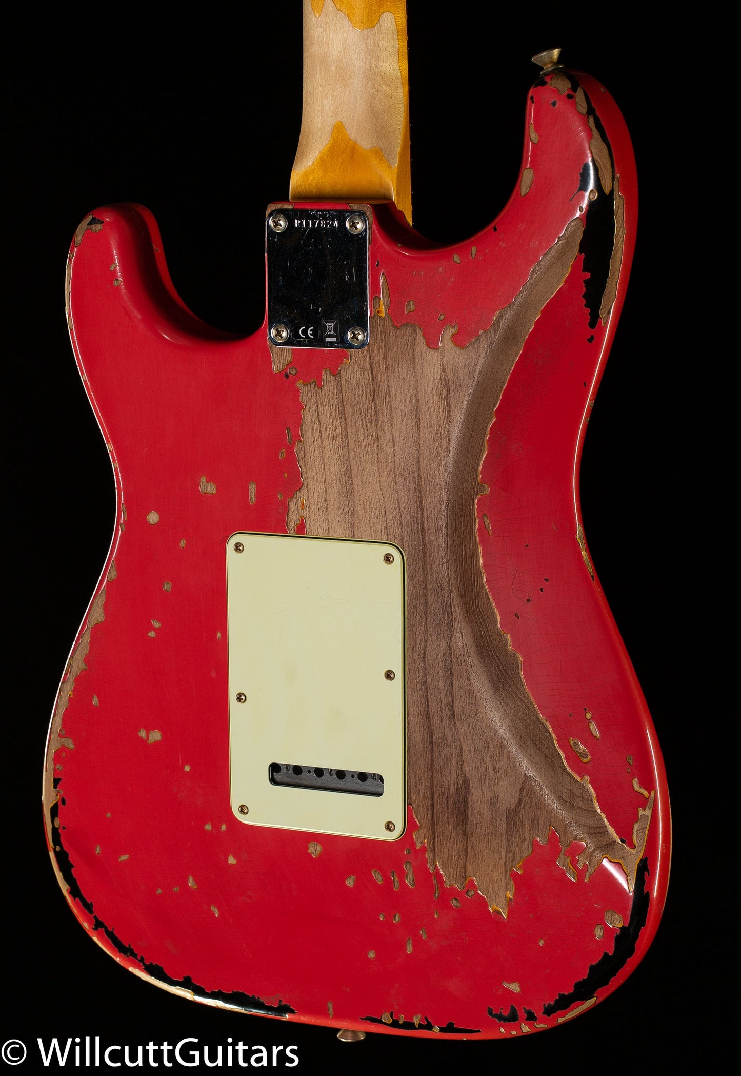 Fender Custom Shop Michael Landau Signature 1963 Stratocaster Round-Laminated Rosewood Fiesta Red over 3-Color Sunburst (824)