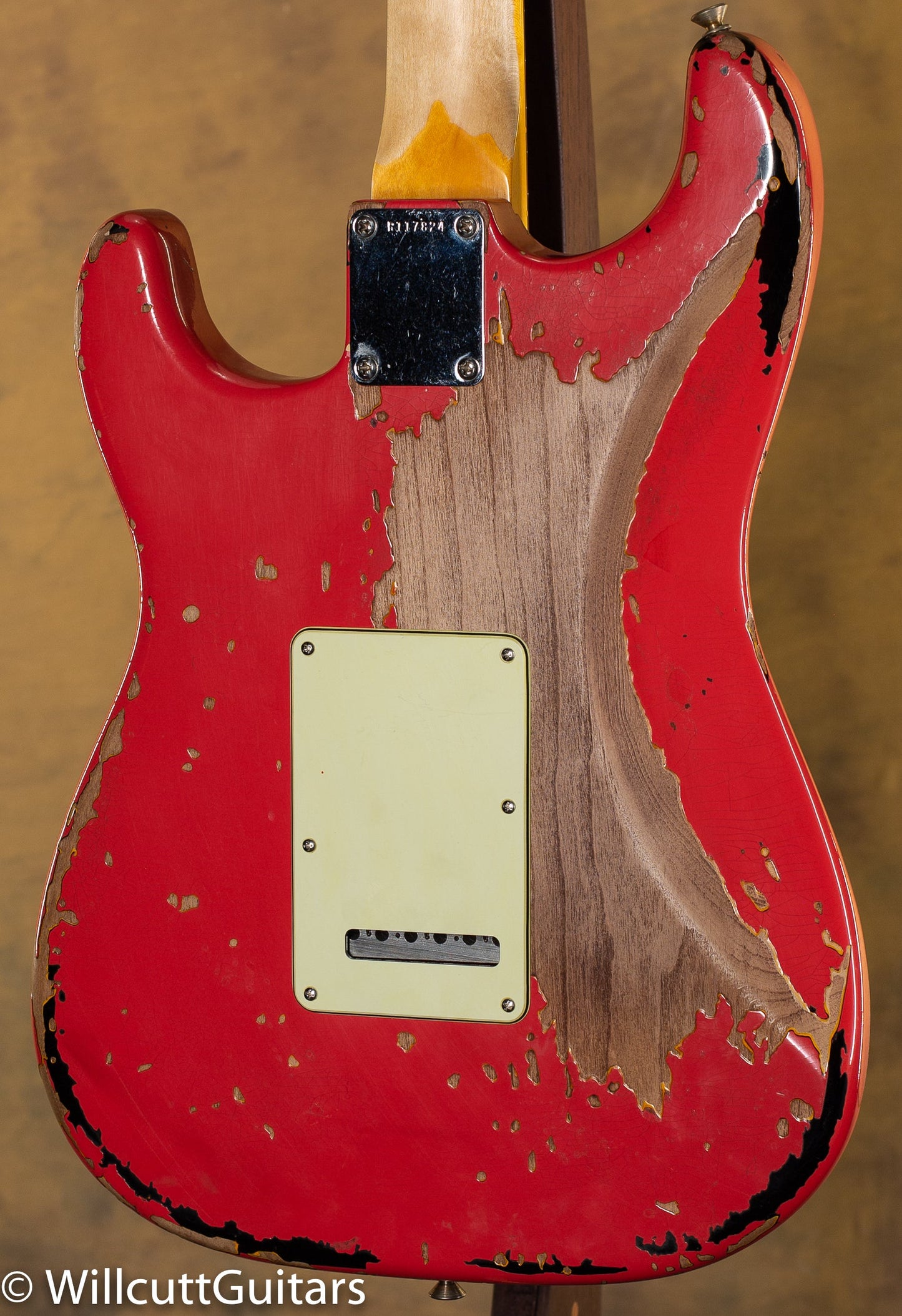 Fender Custom Shop Michael Landau Signature 1963 Stratocaster Round-Laminated Rosewood Fiesta Red over 3-Color Sunburst