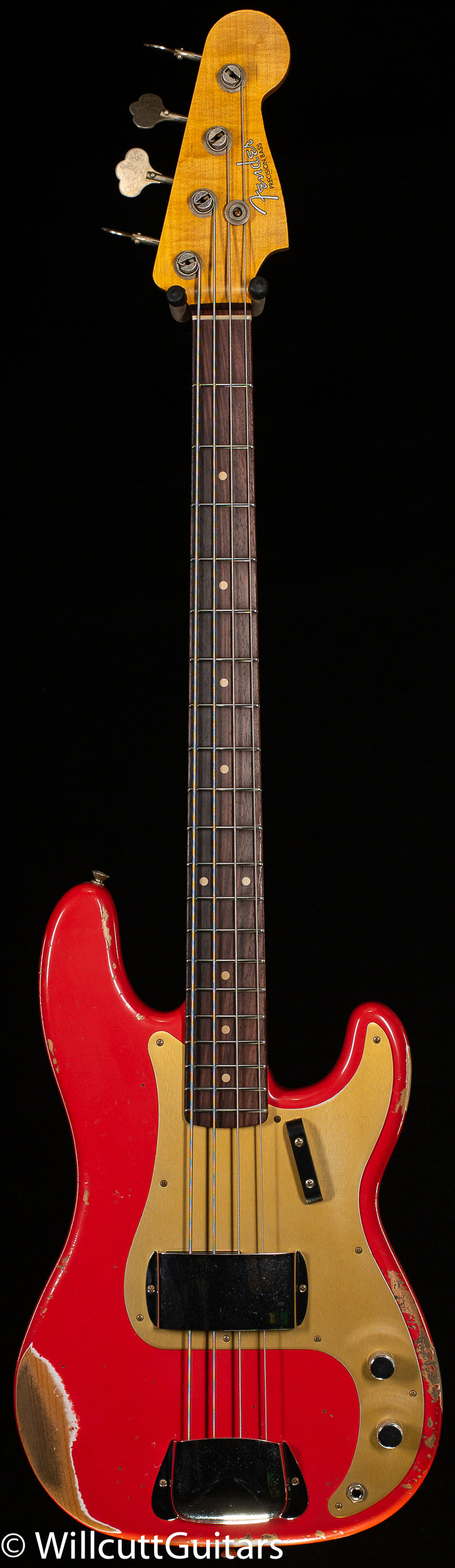 Fender Custom Shop 1959 Precision Bass Heavy Relic Fiesta Red (872)