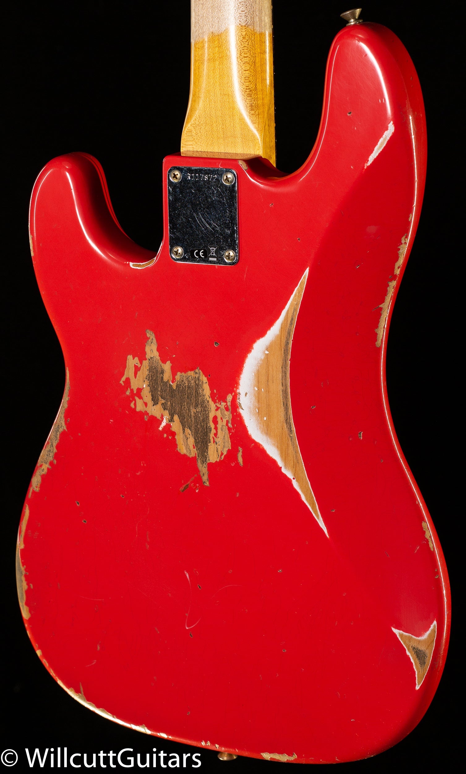 Fender Custom Shop 1959 Precision Bass Heavy Relic Fiesta Red (872)