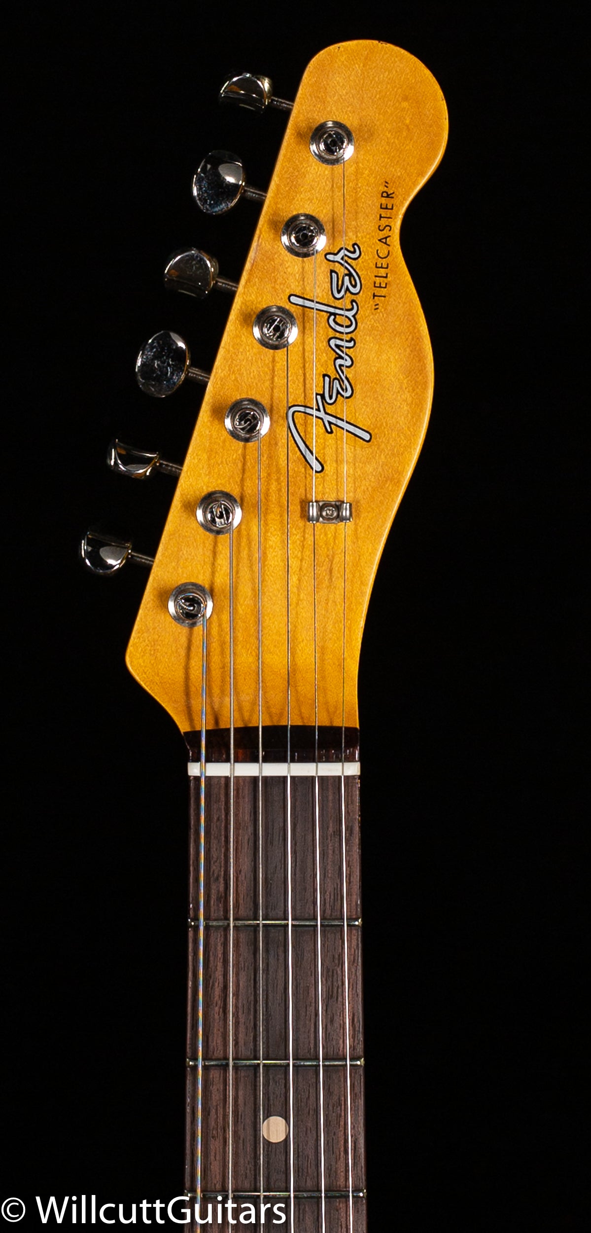 Fender Custom Shop Jimmy Page Signature Telecaster Journeyman Relic Rosewood Fingerboard White Blonde (916)