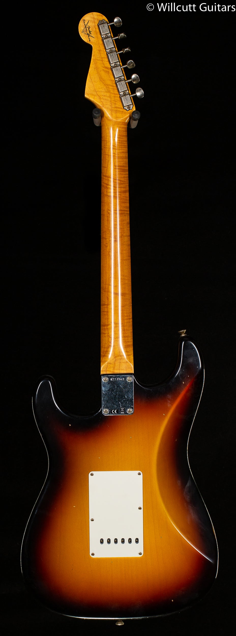 Fender Custom Shop Willcutt True '62 Stratocaster Journeyman Relic 3-Tone Sunburst Josephina Handwound 57 Soft V  (967)