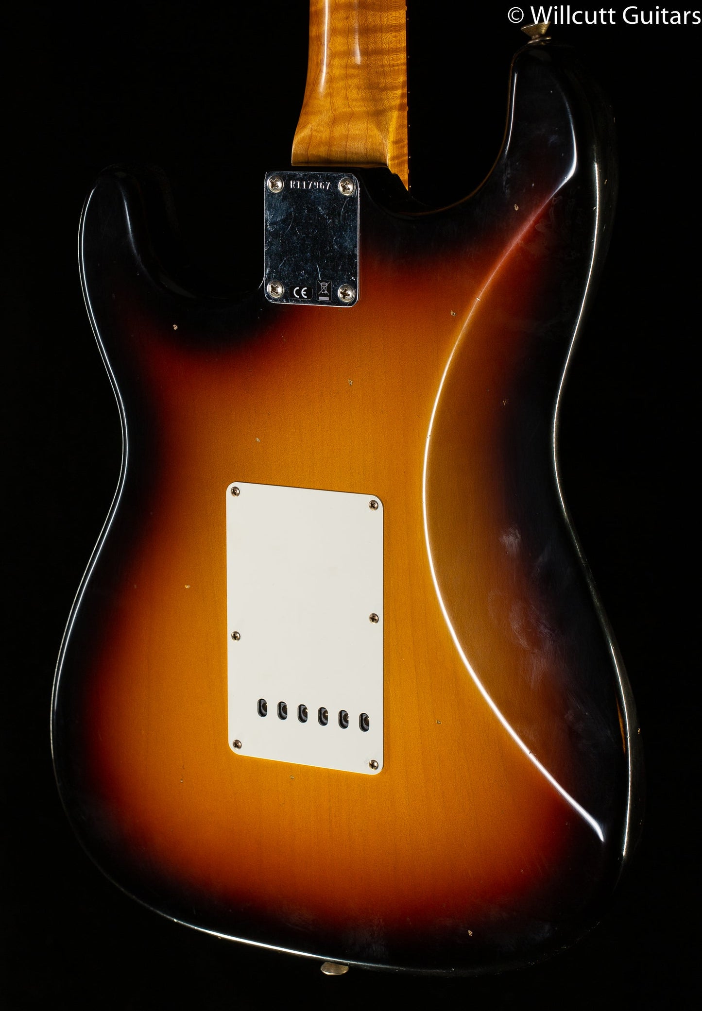 Fender Custom Shop Willcutt True '62 Stratocaster Journeyman Relic 3-Tone Sunburst Josephina Handwound 57 Soft V  (967)