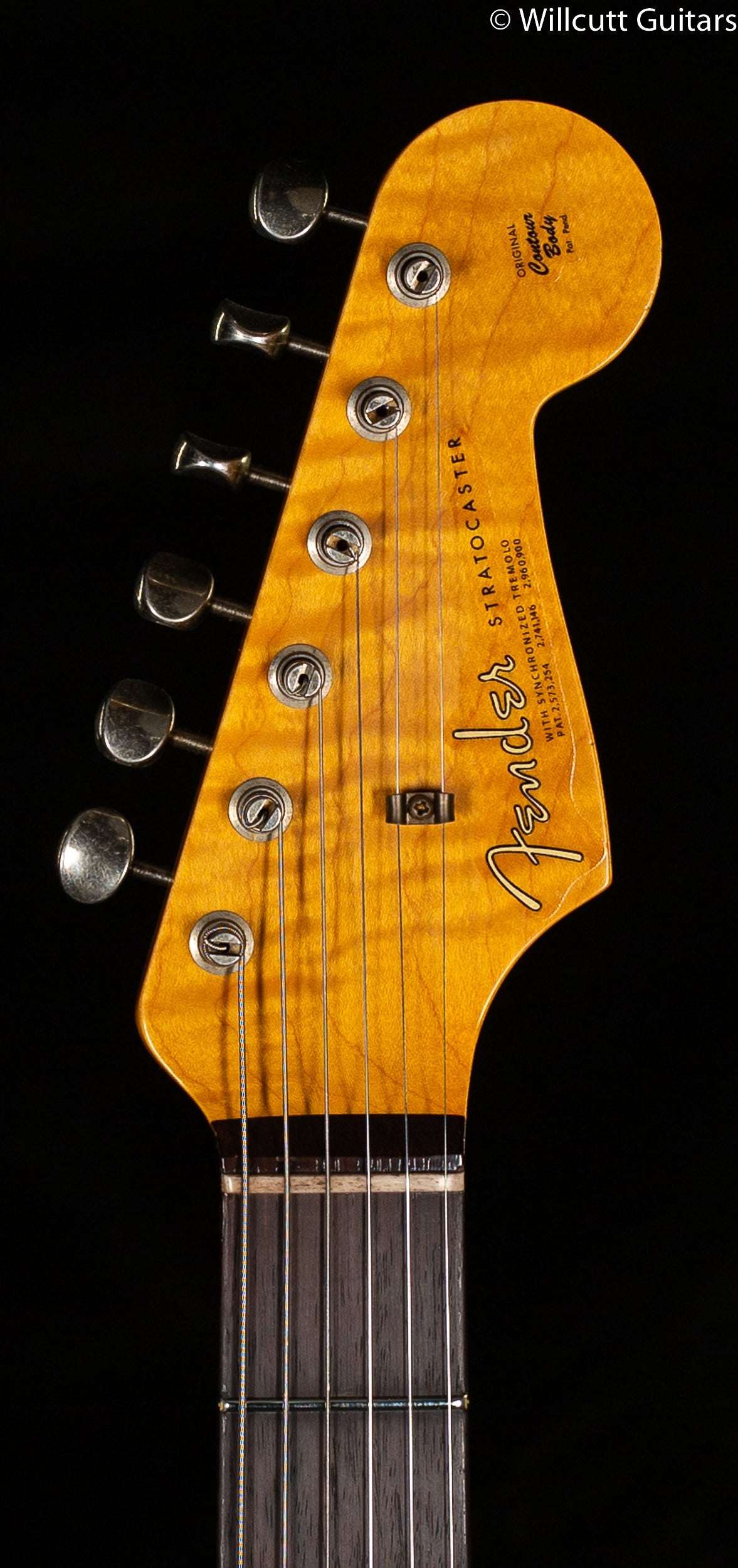 Fender Custom Shop Willcutt True '62 Stratocaster Journeyman Relic 3-Tone Sunburst Josephina Handwound 57 Soft V  (967)