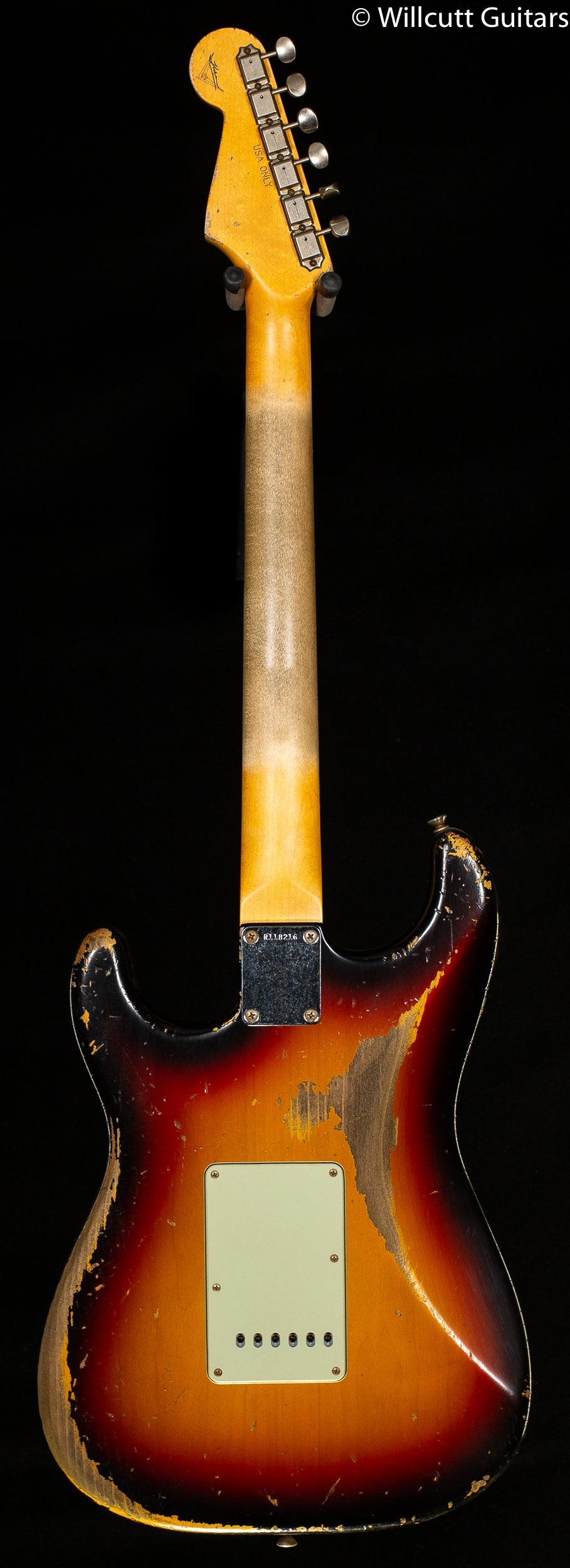 Fender Custom Shop Masterbuilt Ron Thorn 1960 Stratocaster Heavy Relic 3-Tone Sunburst Brazilian Rosewood (216)