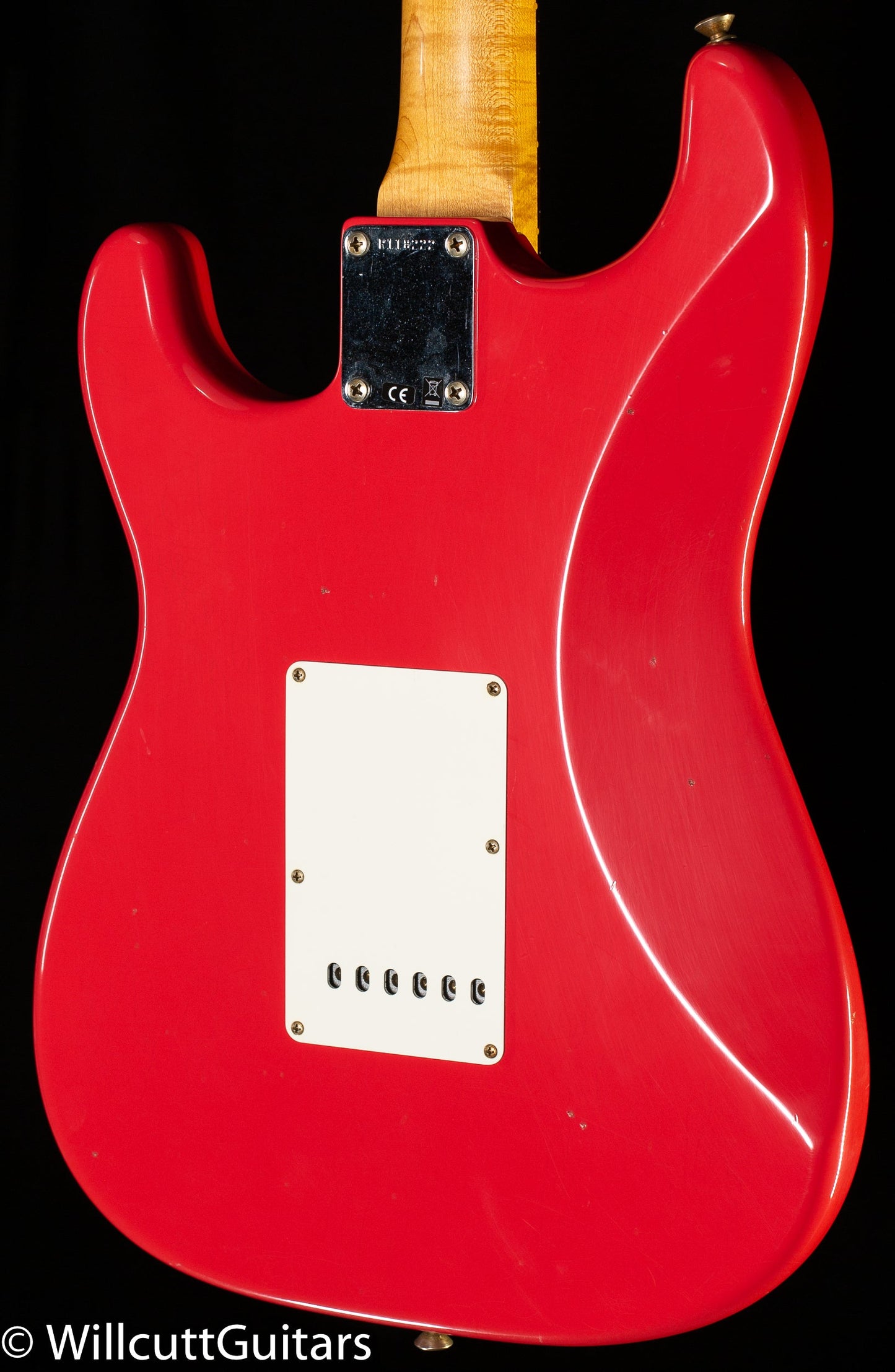 Fender Custom Shop Willcutt True '62 Stratocaster Journeyman Relic Fiesta Red '59 C (222)
