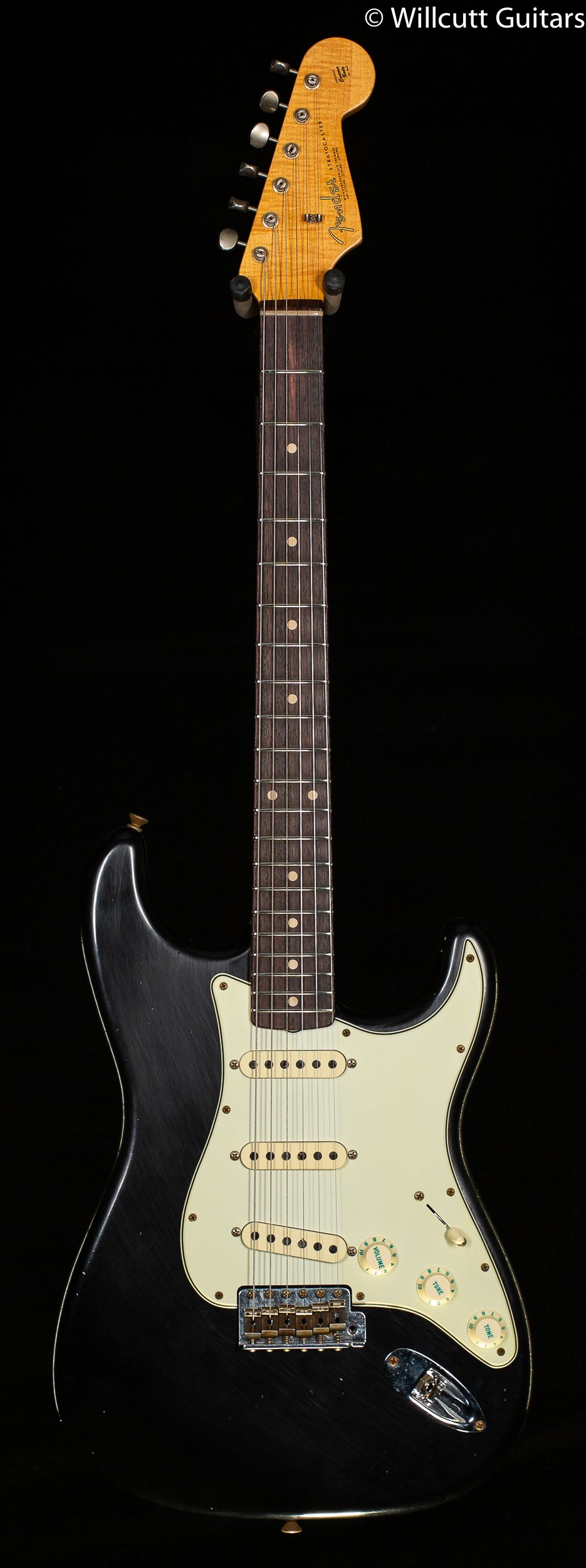 Fender Custom Shop Willcutt True '62 Stratocaster Journeyman Relic Black Large C