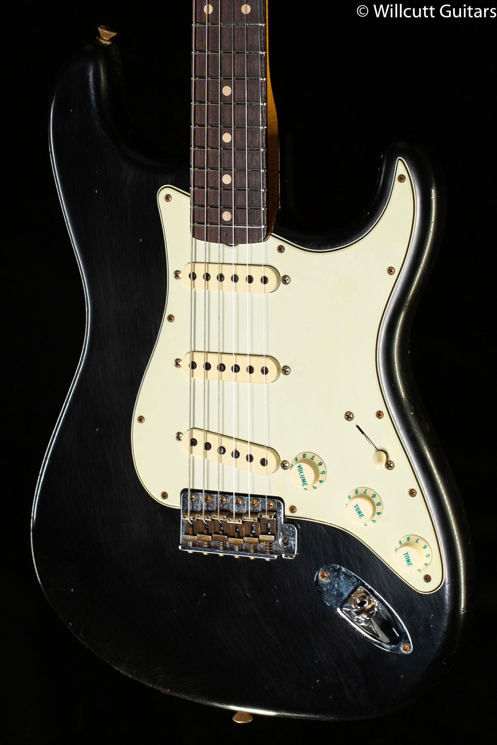 Fender Custom Shop Willcutt True '62 Stratocaster Journeyman Relic Black Large C