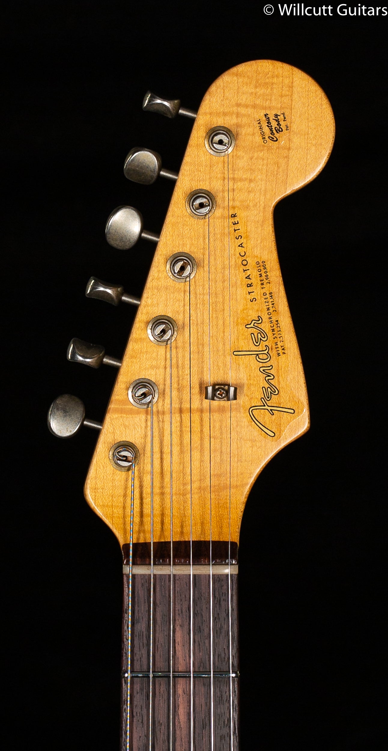 Fender Custom Shop Willcutt True '62 Stratocaster Journeyman Relic Black Large C
