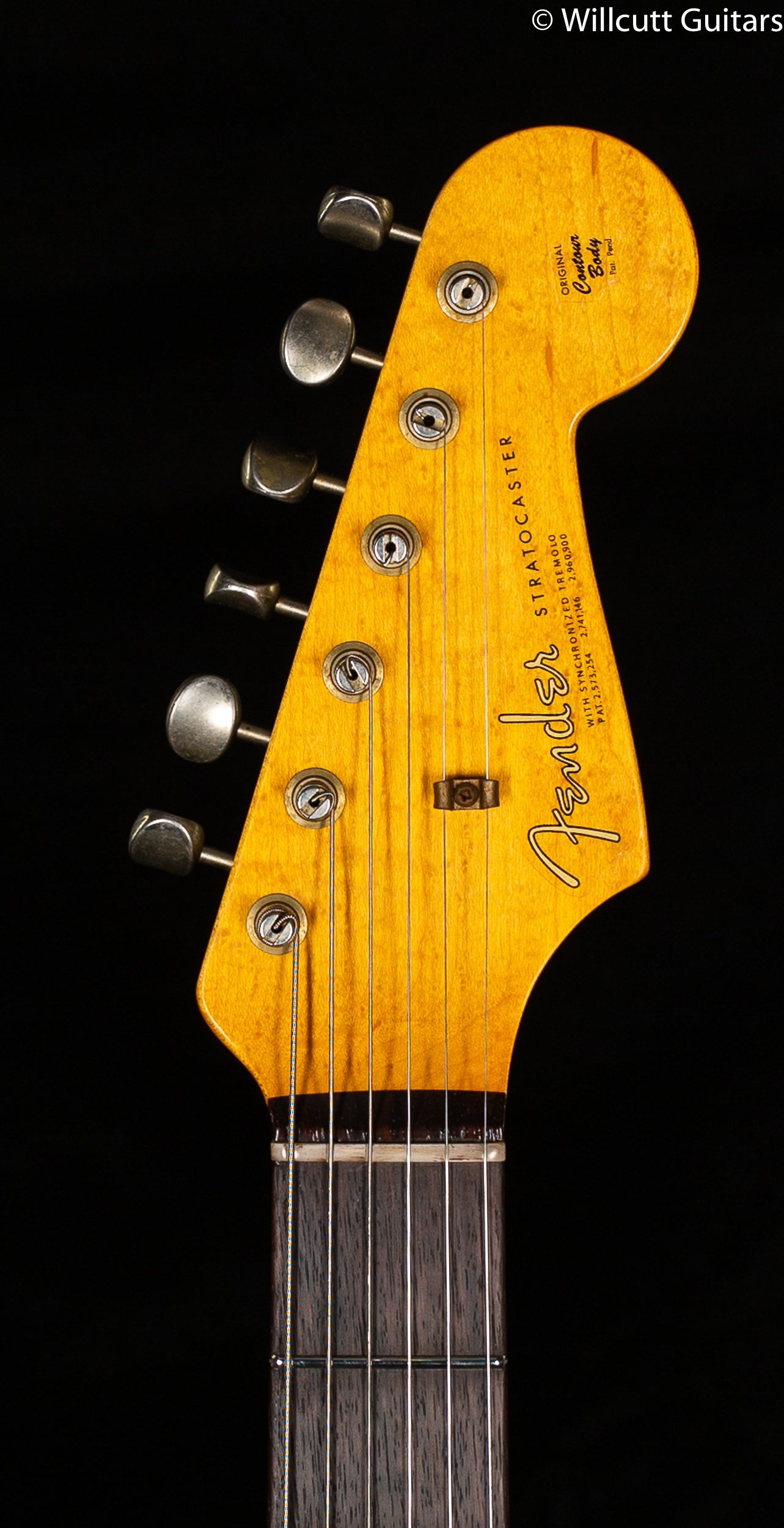Fender Custom Shop Willcutt True '62 Stratocaster Journeyman Relic 3-Tone Sunburst 60s Oval C